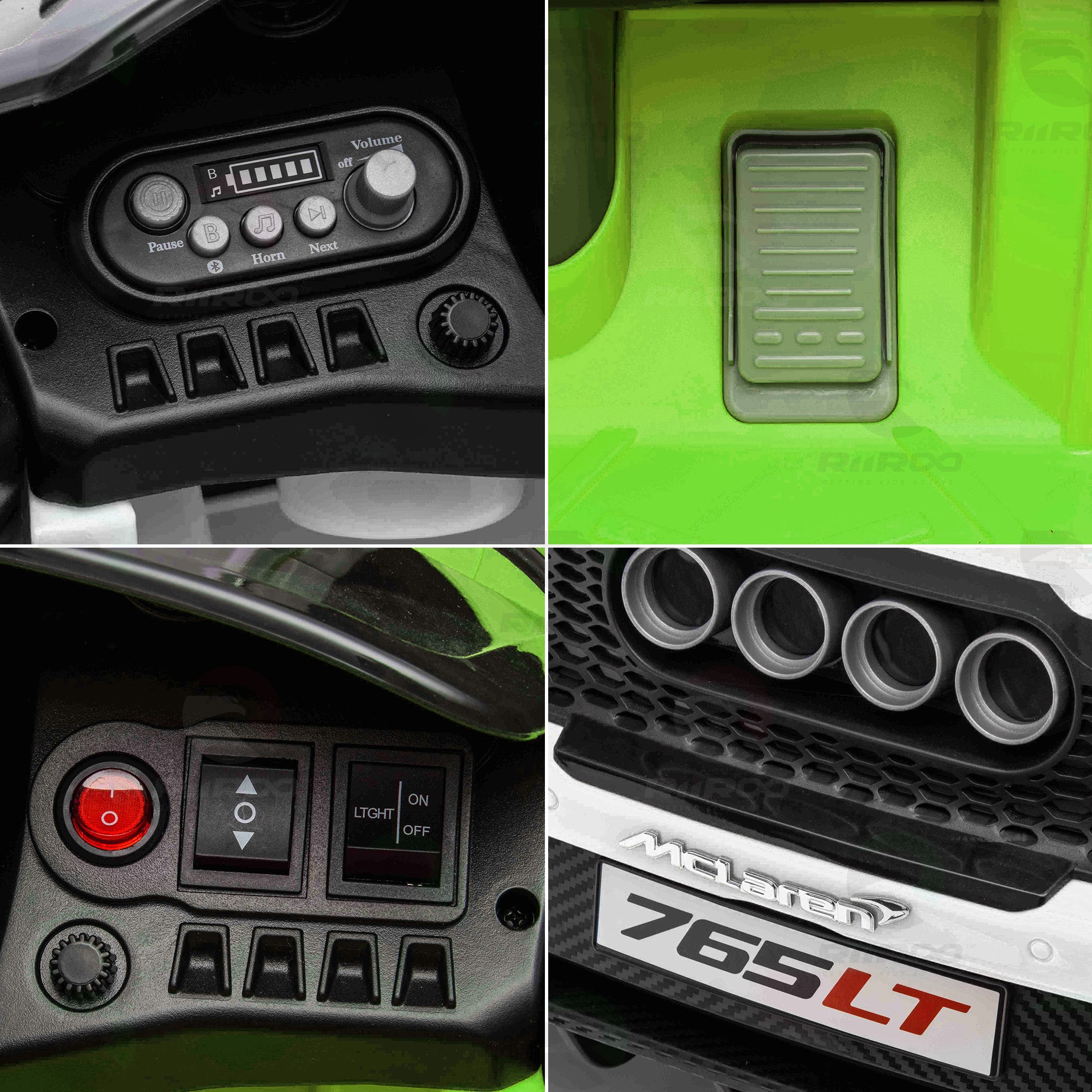 Mclaren 765LT 12V Kids Ride on Car