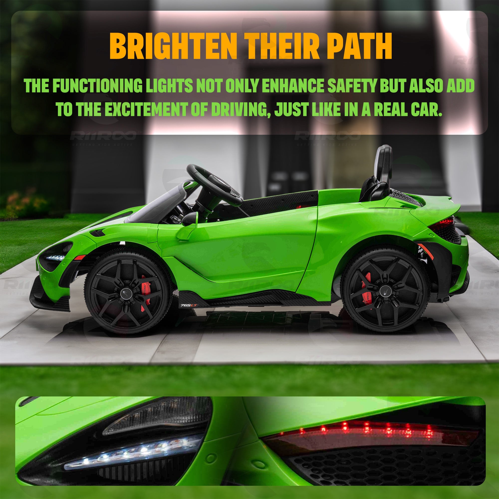 Mclaren 765LT 12V Kids Ride on Car