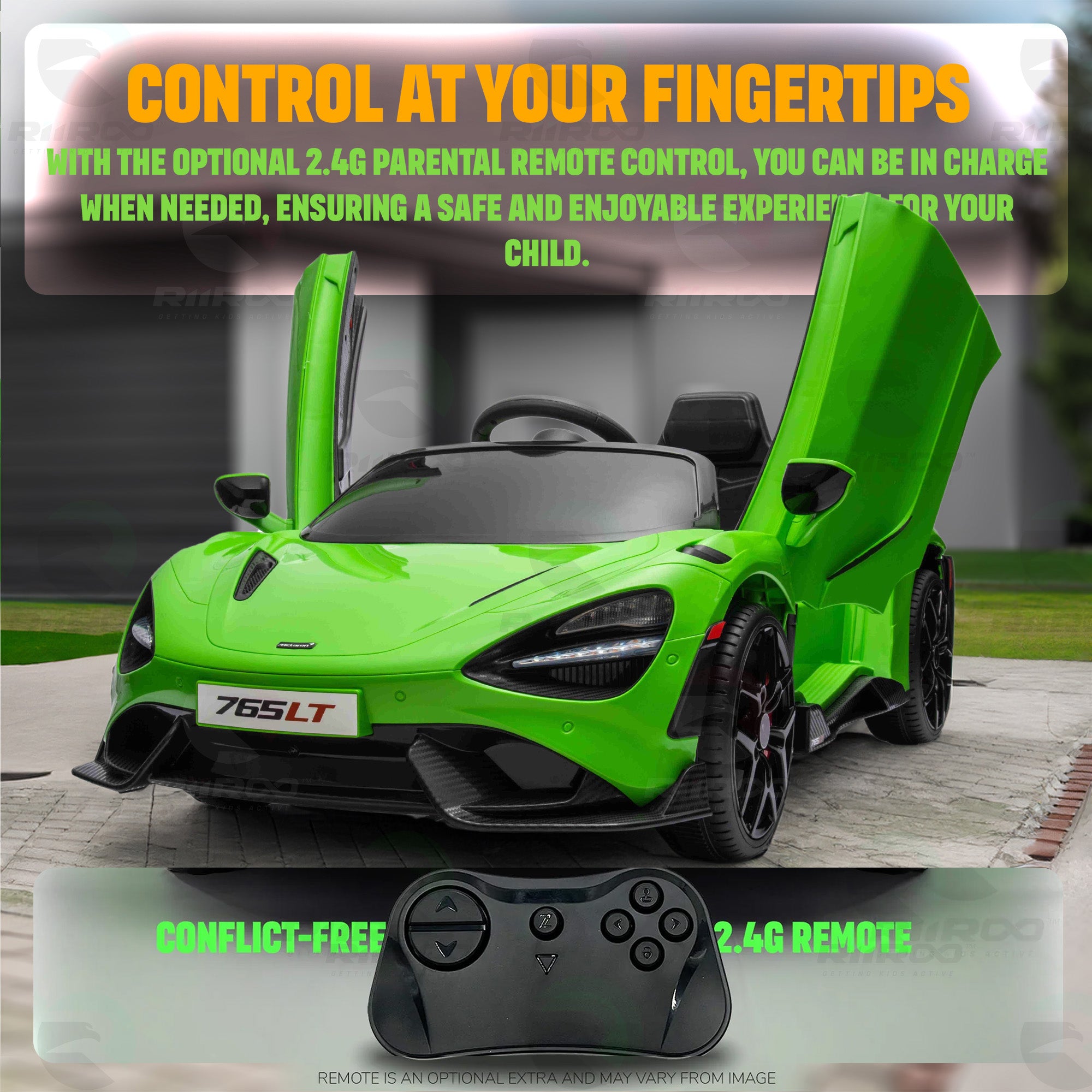 Mclaren 765LT 12V Kids Ride on Car