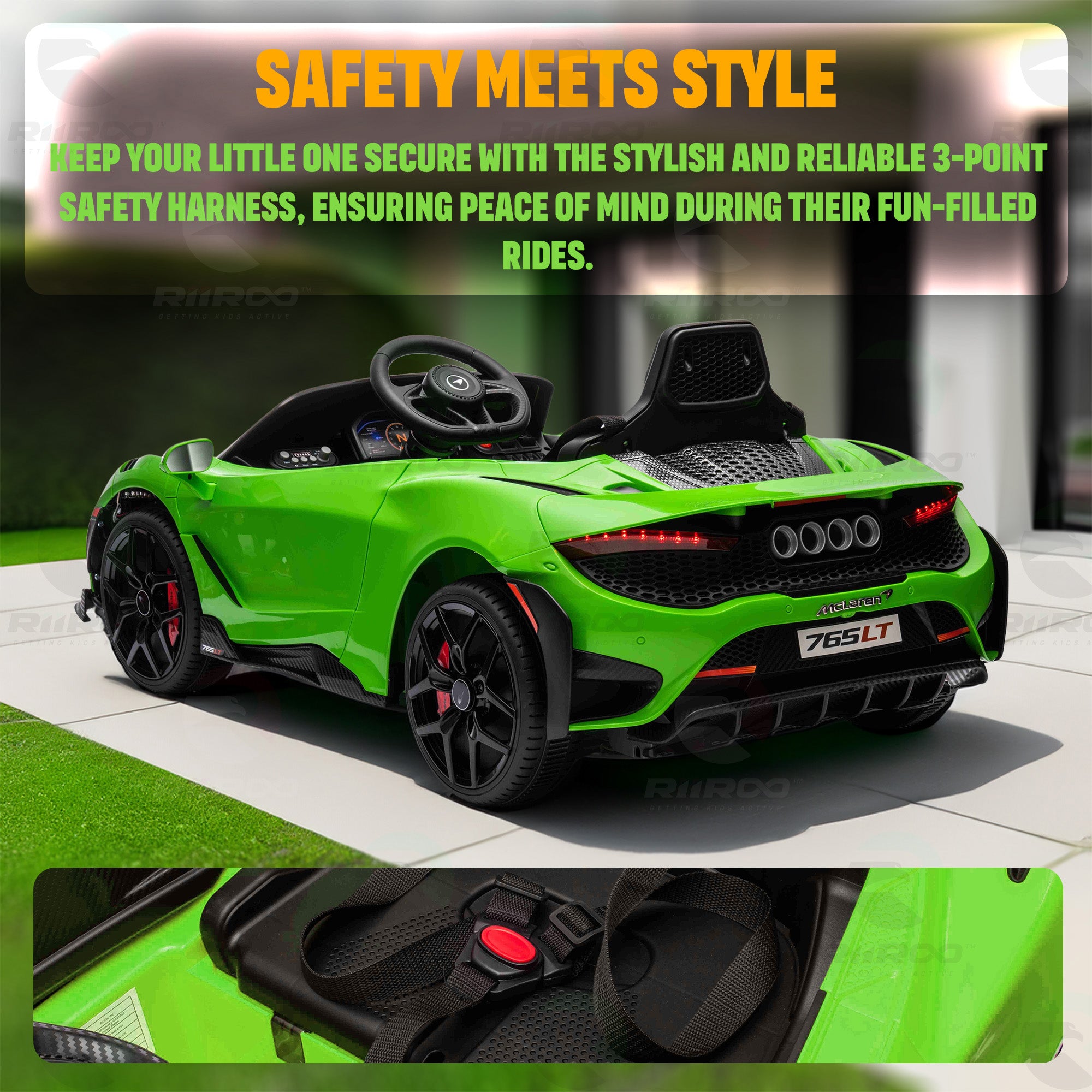 Mclaren 765LT 12V Kids Ride on Car