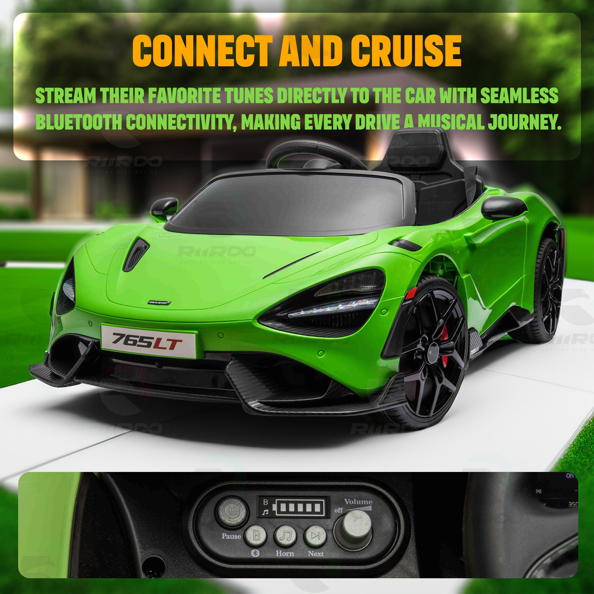 Mclaren 765LT 12V Kids Ride on Car