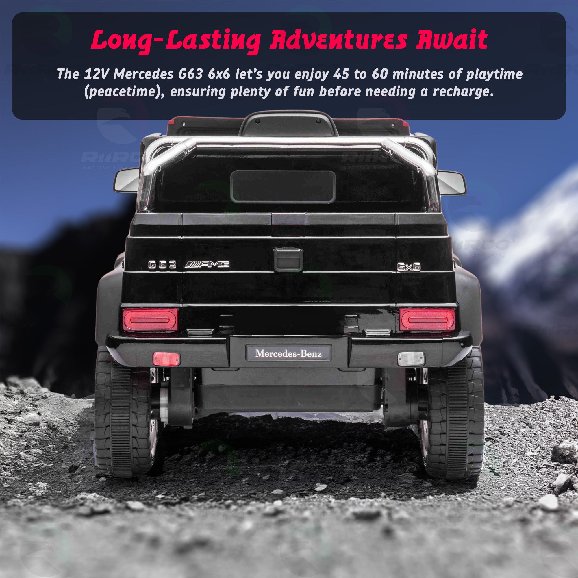 Mercedes Benz G63 AMG 6X6 - 12V