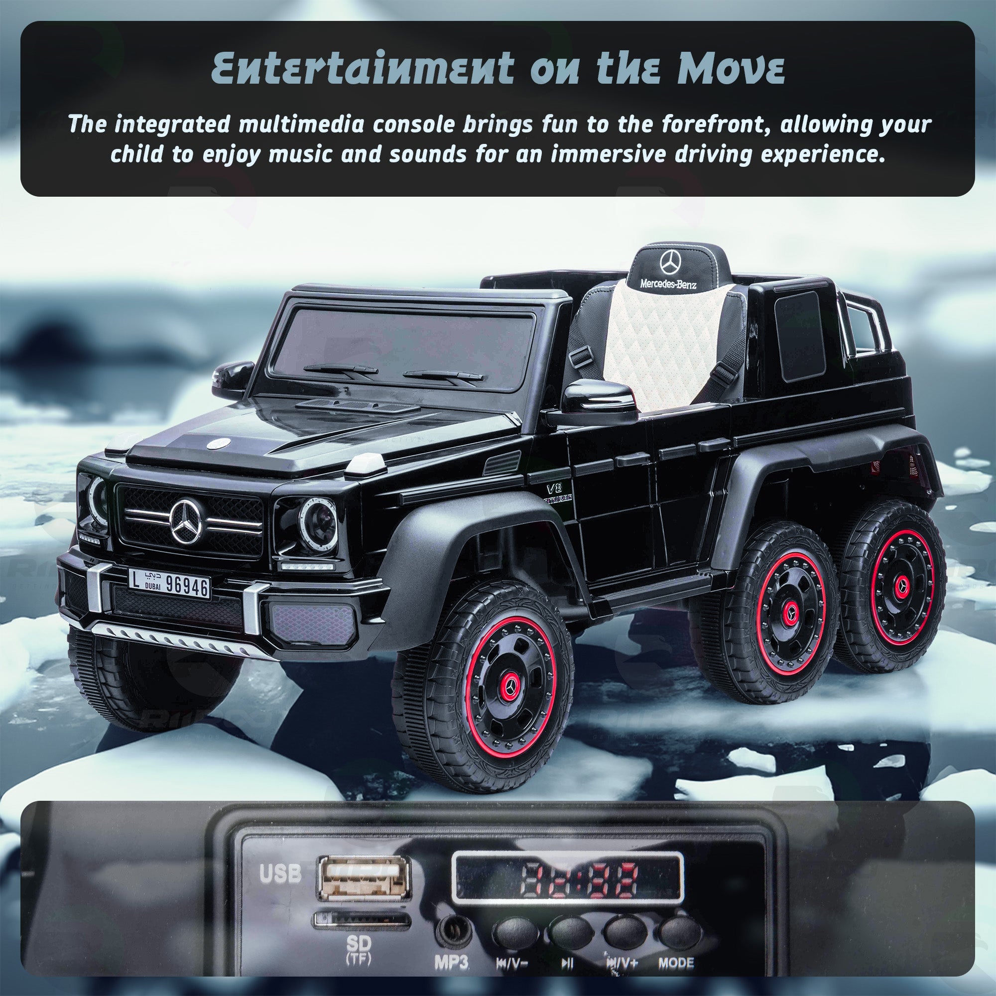 Mercedes Benz G63 AMG 6X6 - 12V