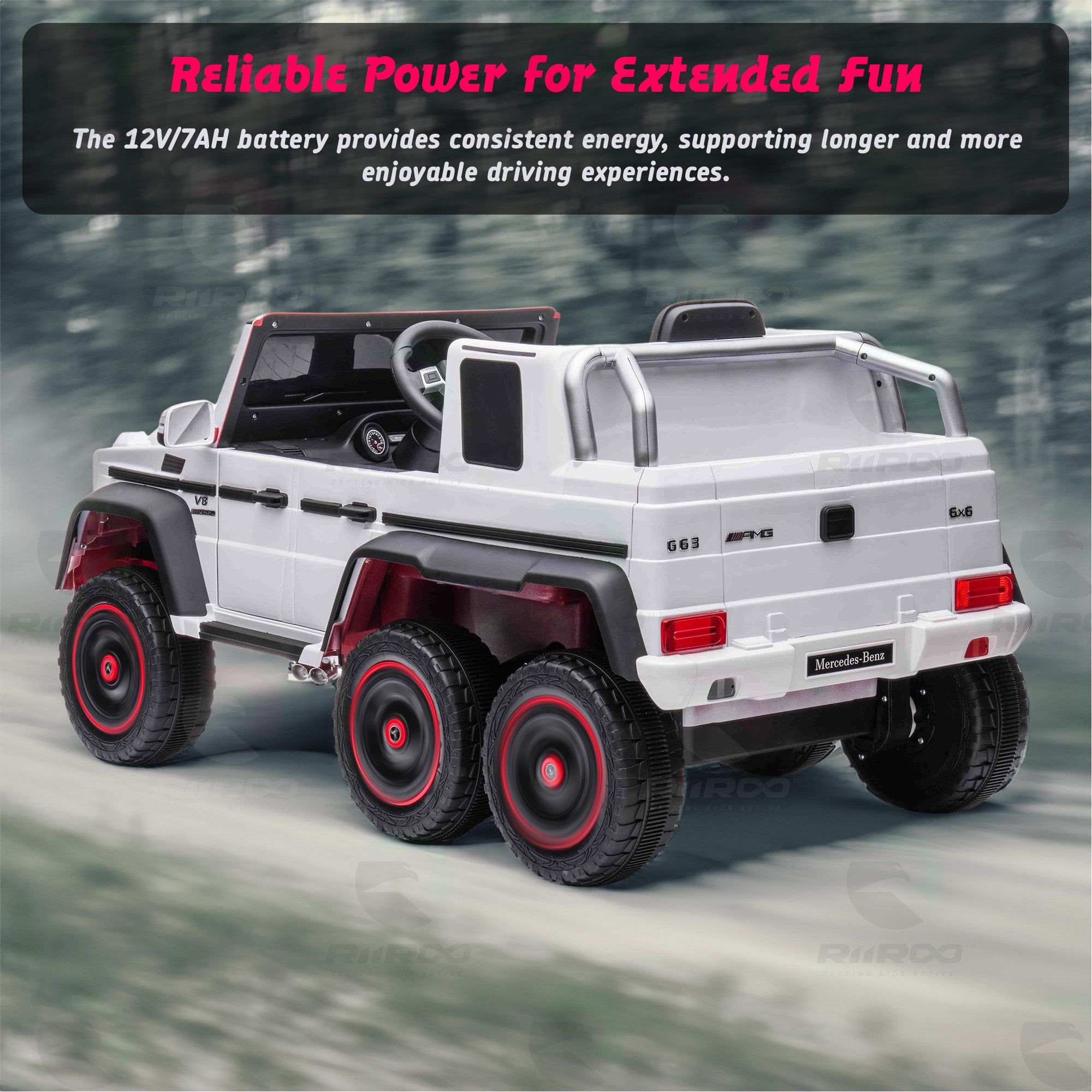 Mercedes Benz G63 AMG 6X6 - 12V