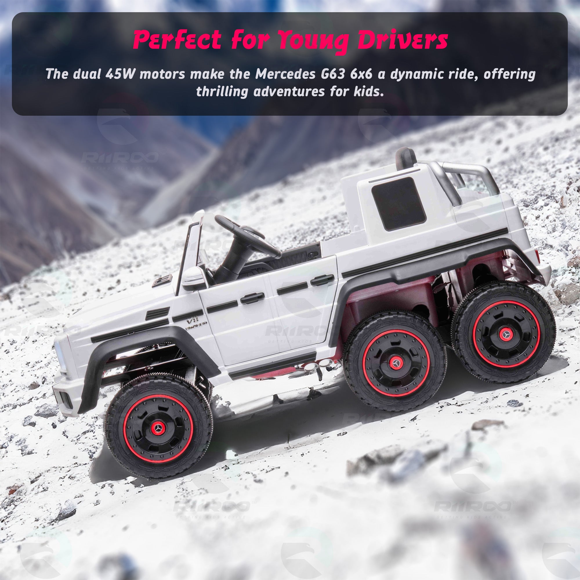 Mercedes Benz G63 AMG 6X6 - 12V