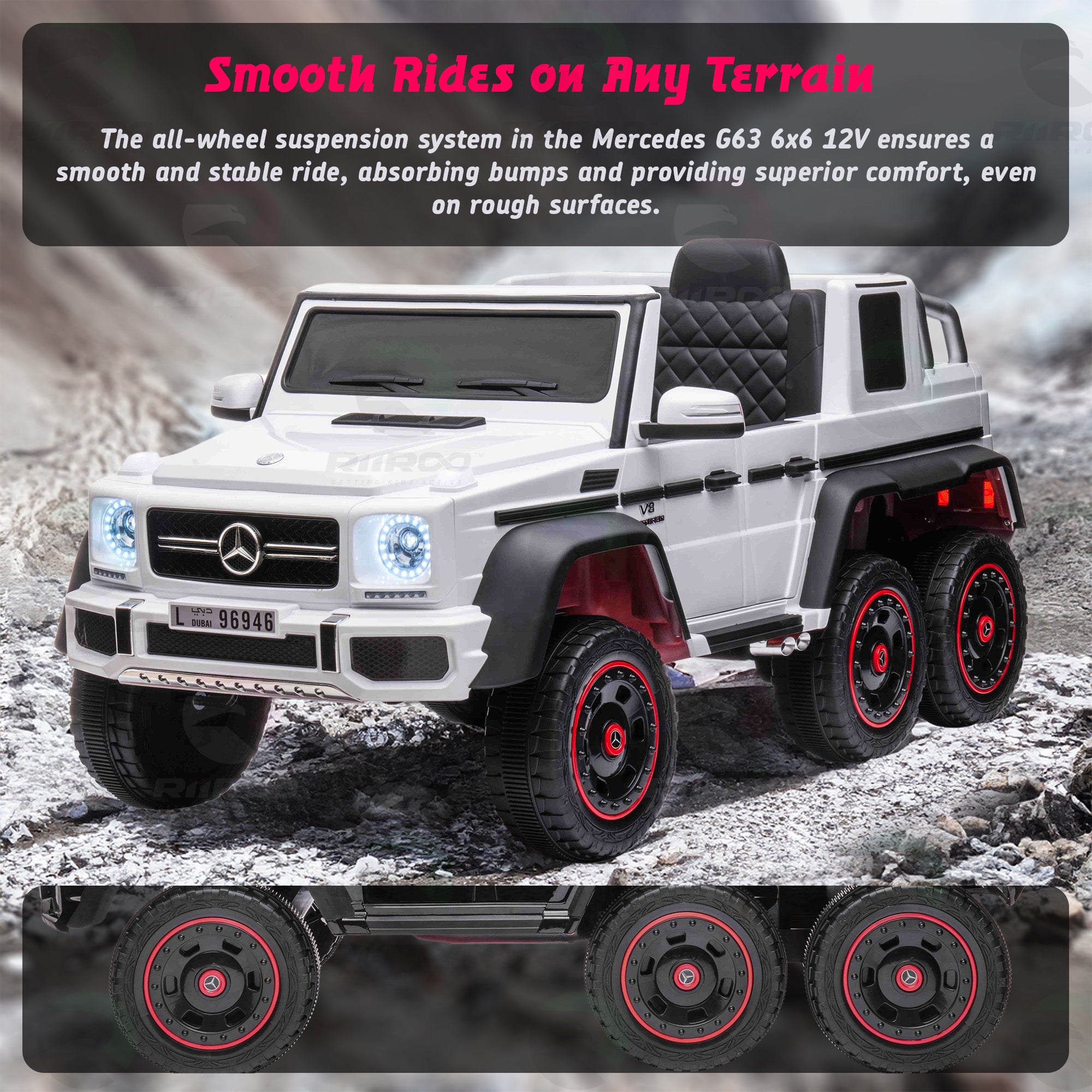 Mercedes Benz G63 AMG 6X6 - 12V