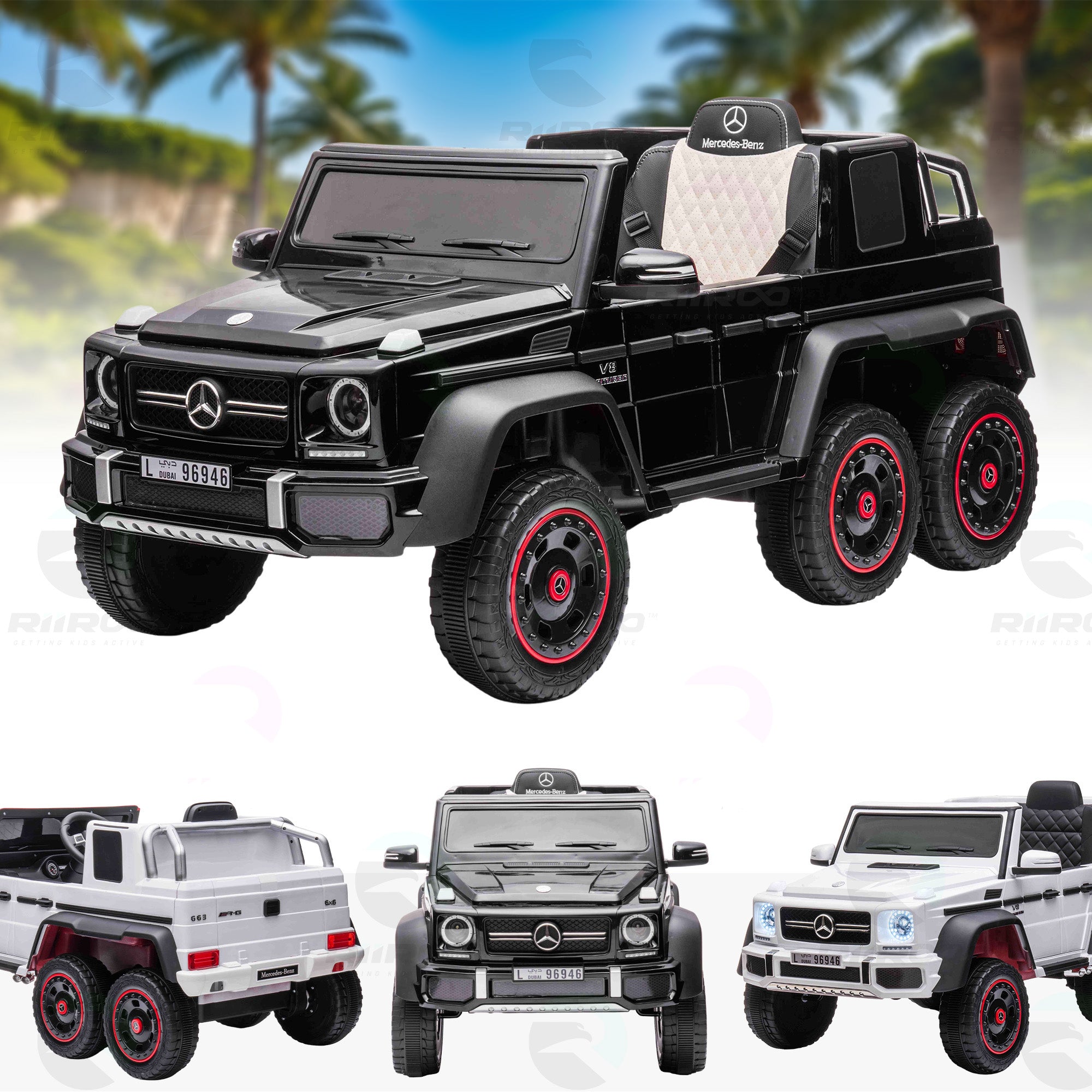 Mercedes Benz G63 AMG 6X6 - 12V
