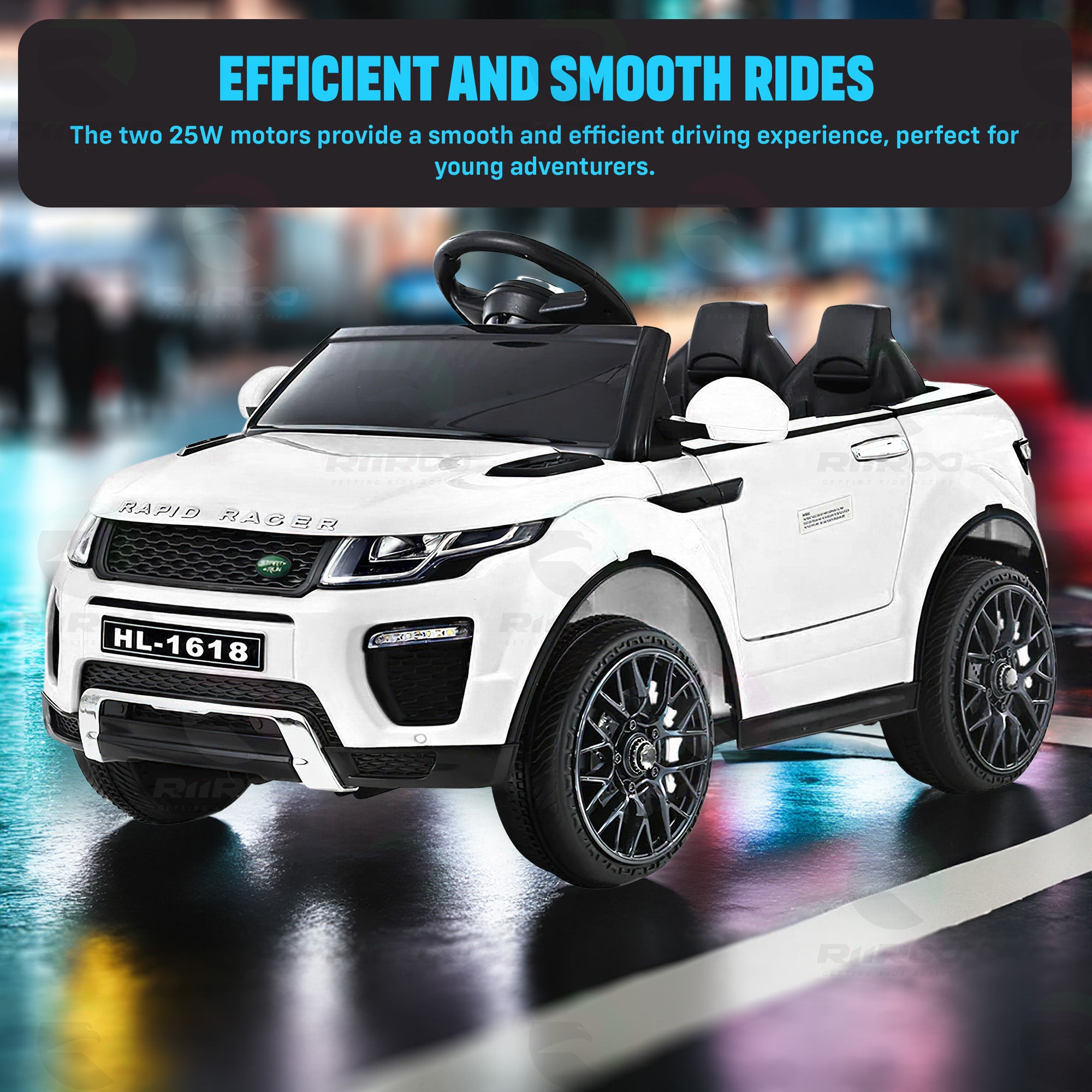 EvoqueRider 12V: Kids' Electric Ride-On