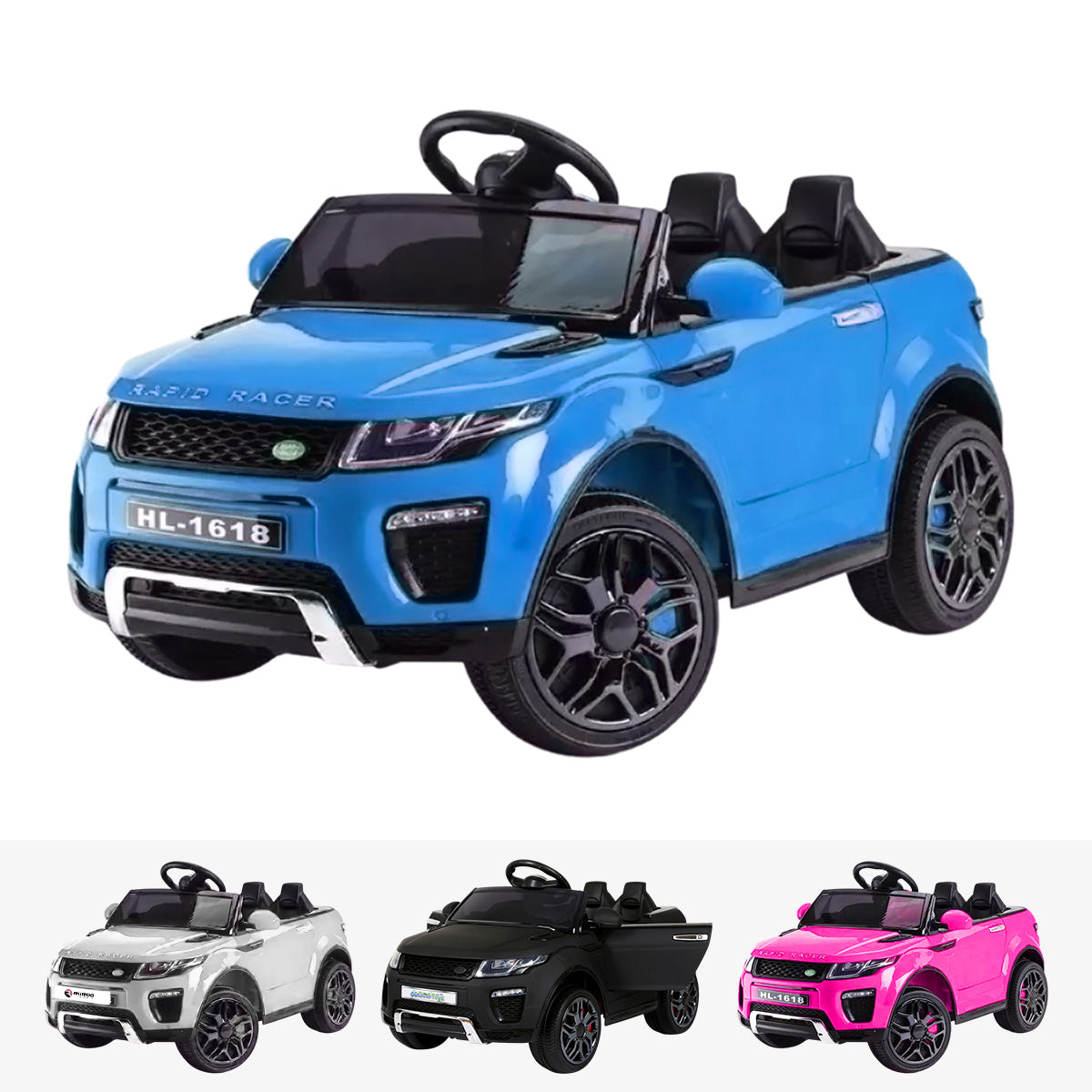 12V EvoqueRider Range Rover Style Kids Battery Electric Ride On Car RiiRoo