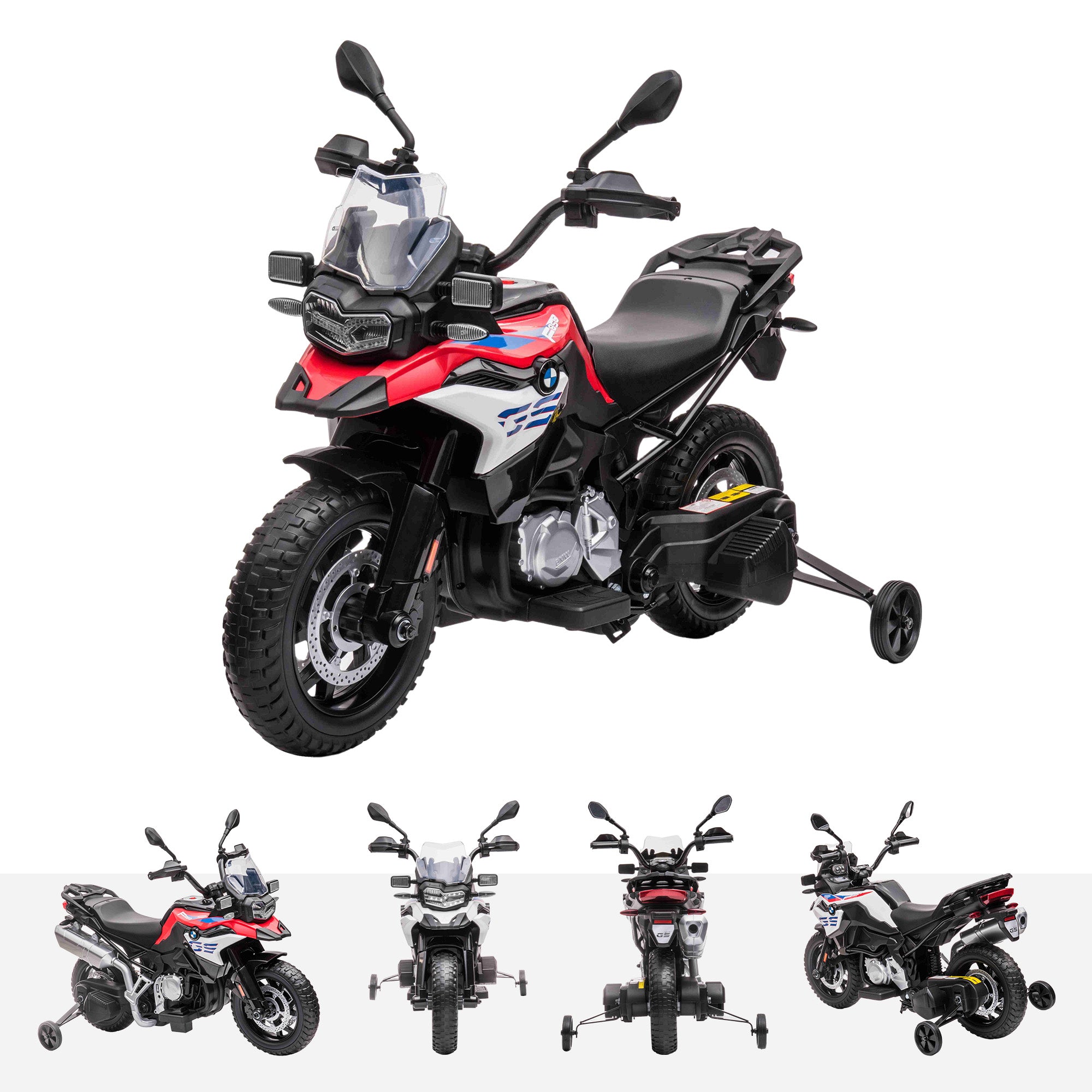 12V Licensed BMW F850 GS Motorbike Kids Battery Electric Ride On RiiRoo