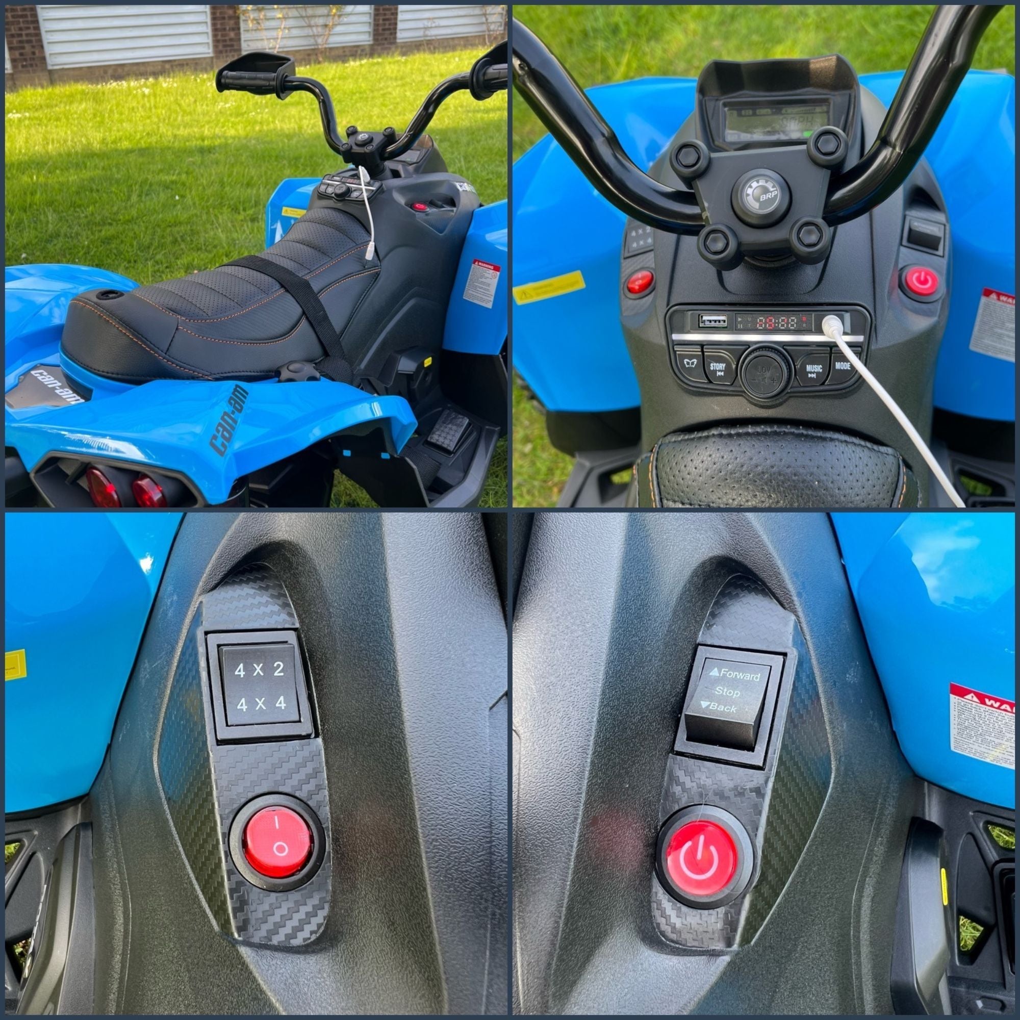 24V Can-Am Maverick ATV - Licensed