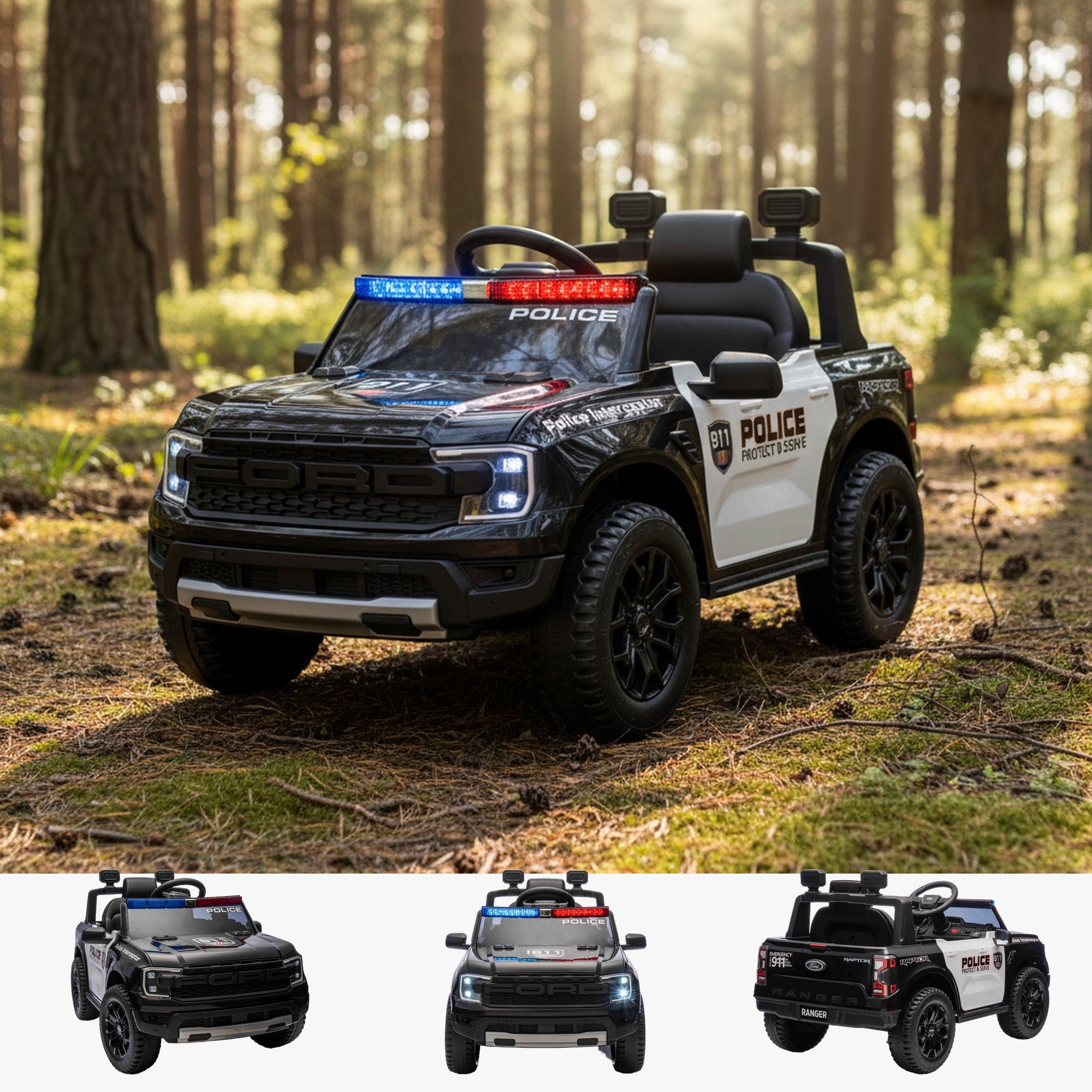 Licensed Ford Ranger Raptor Police