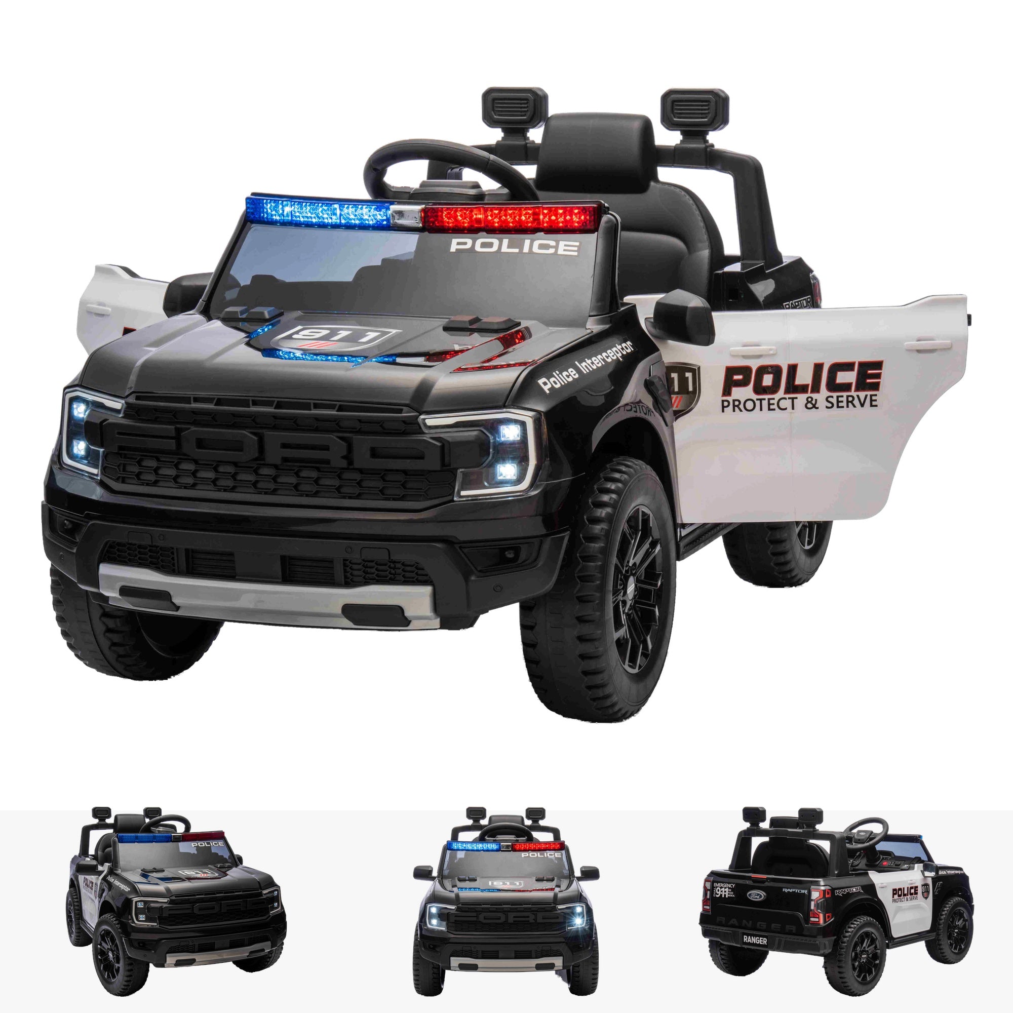 Licensed Ford Ranger Raptor Police