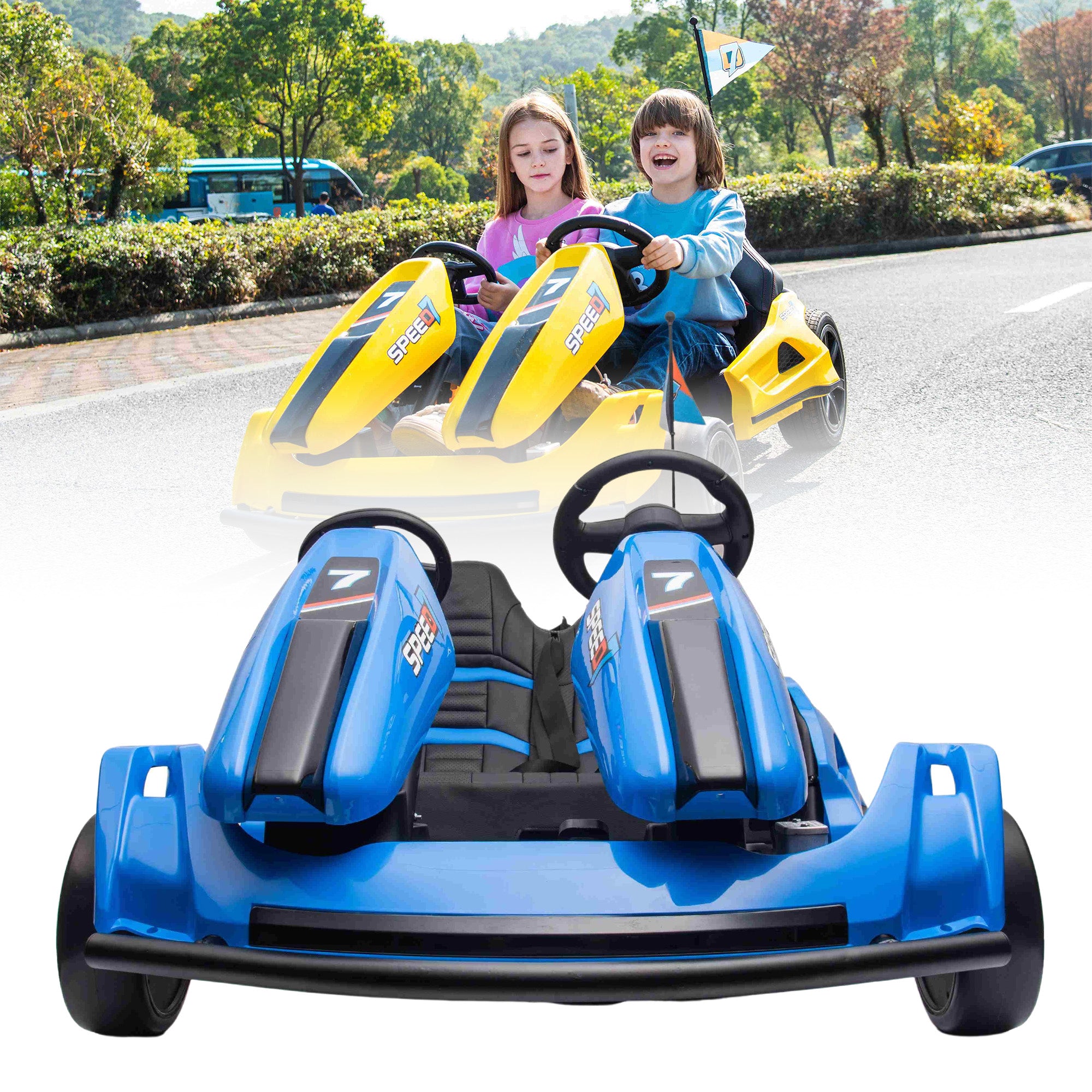 MaxLiftz 750 Duo 48V Ride on Kart With 600W Motor / 2 Seater