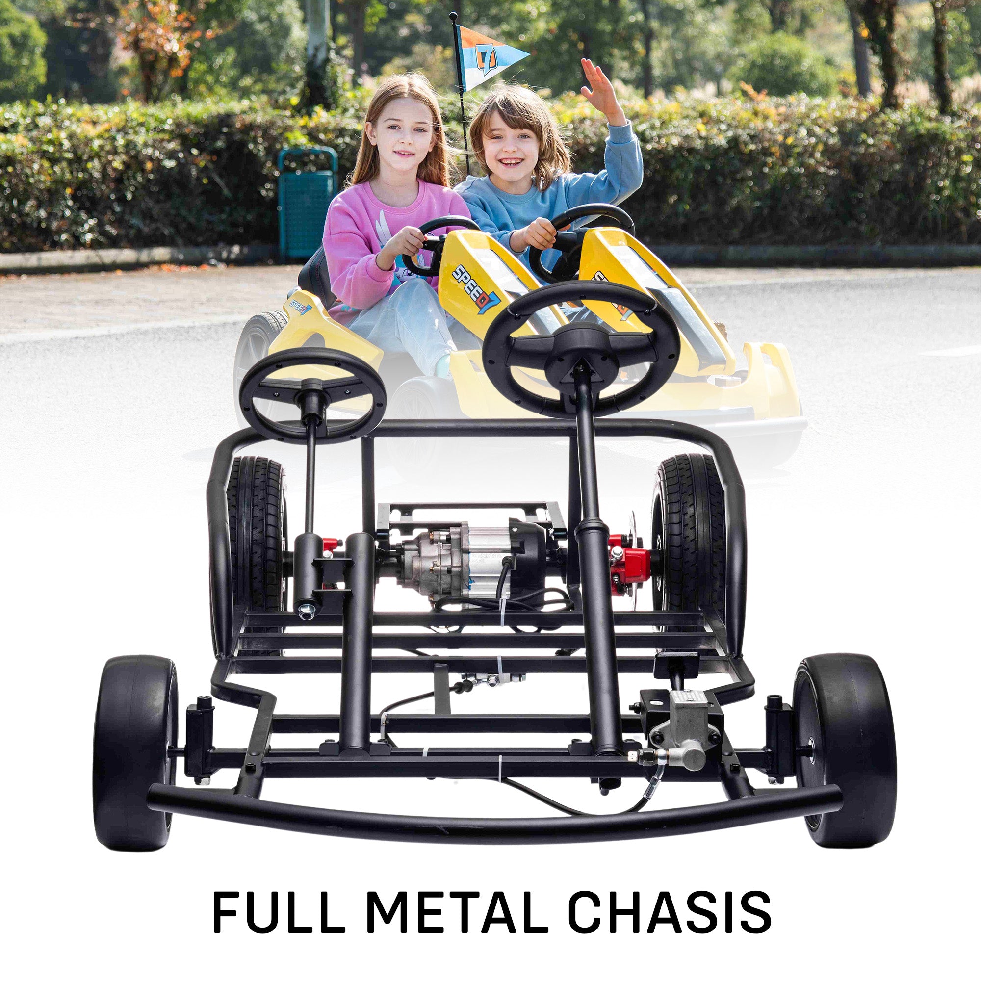 MaxLiftz 750 Duo 48V Ride on Kart With 600W Motor / 2 Seater