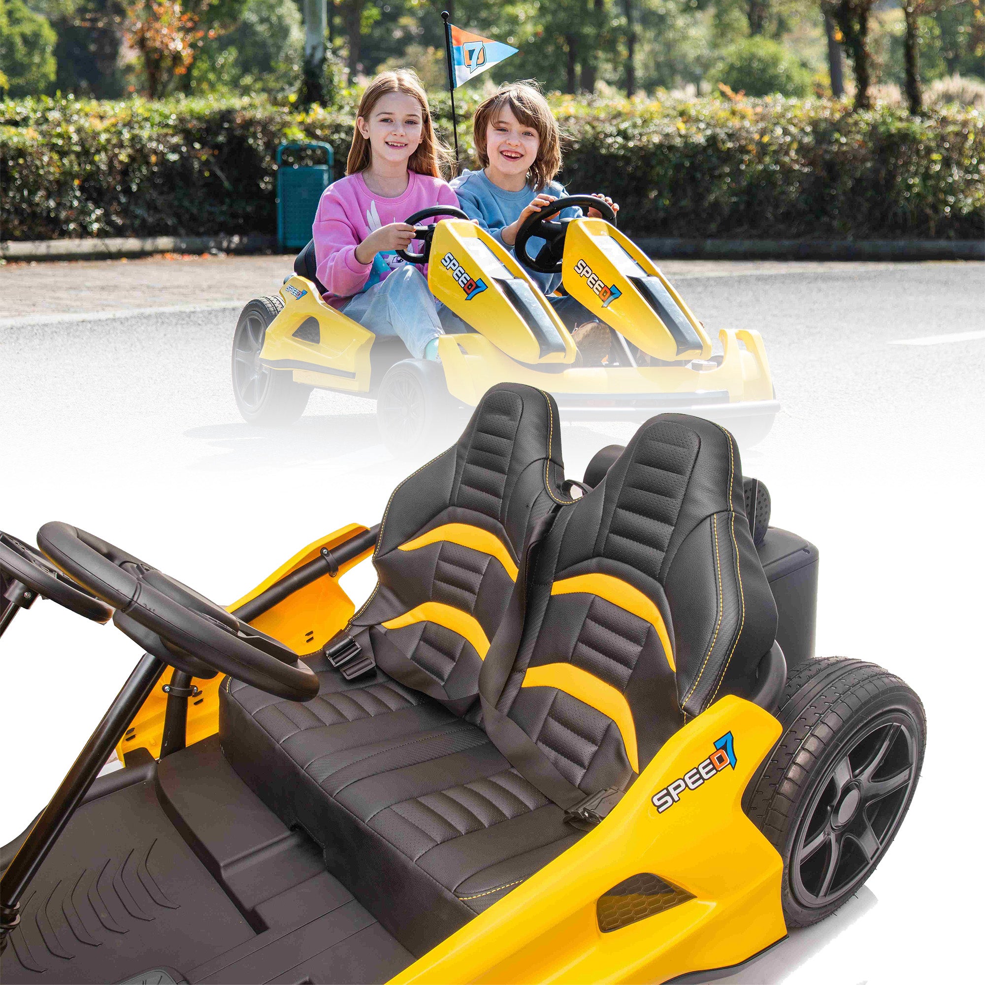 MaxLiftz 750 Duo 48V Ride on Kart With 600W Motor / 2 Seater