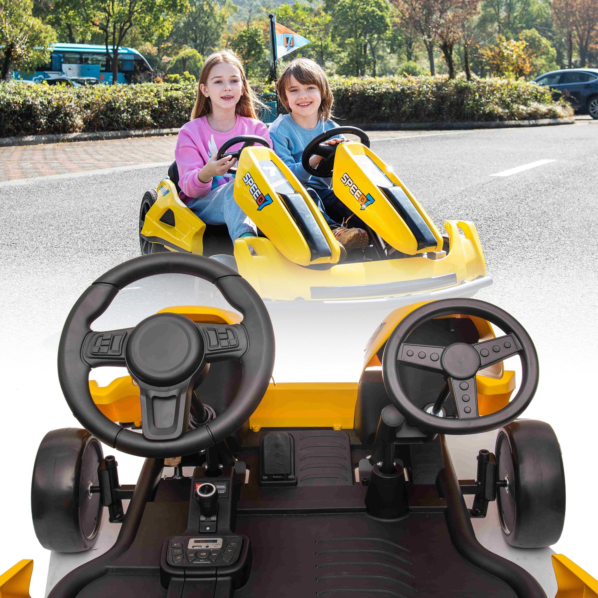 MaxLiftz 750 Duo 48V Ride on Kart With 600W Motor / 2 Seater