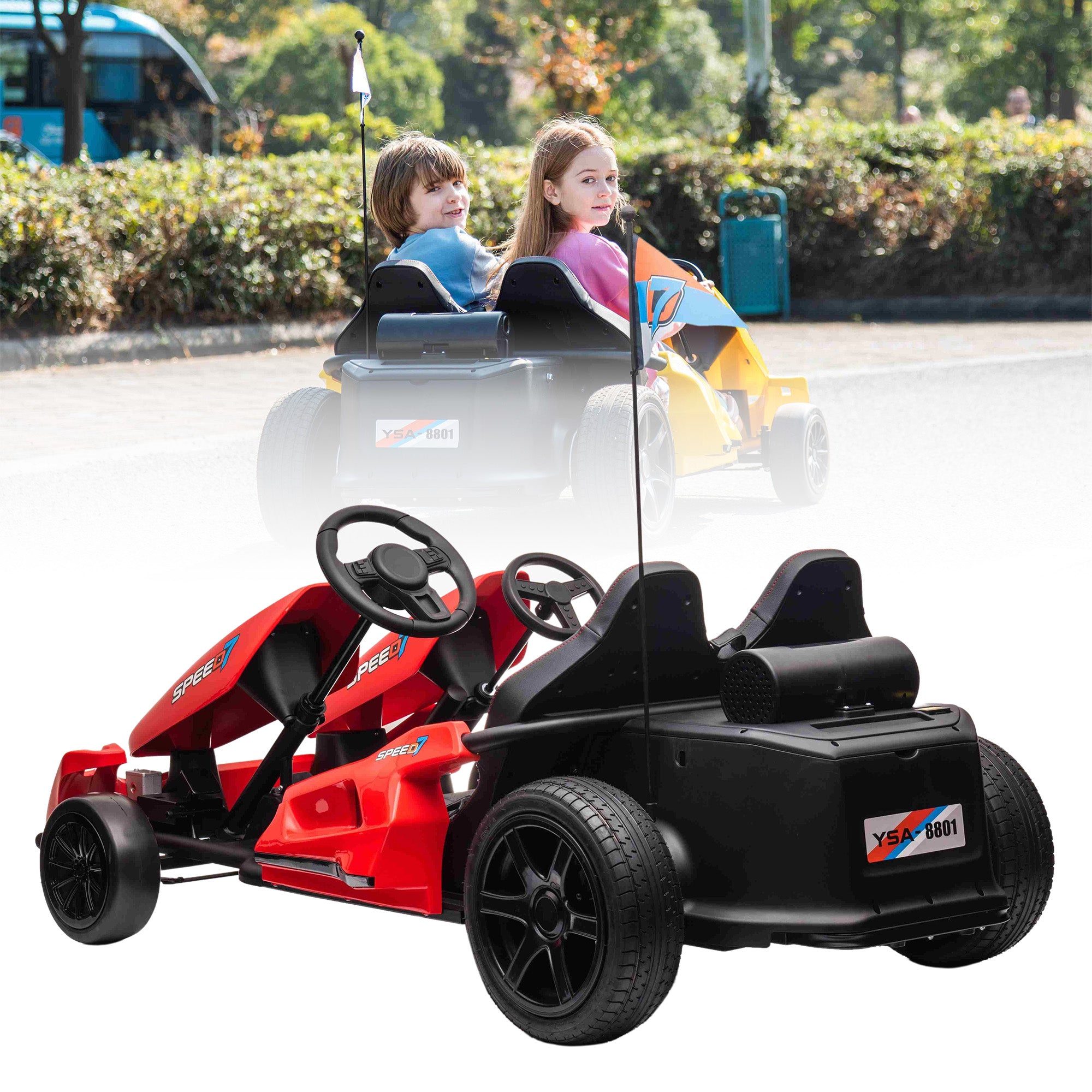MaxLiftz 750 Duo 48V Ride on Kart With 600W Motor / 2 Seater