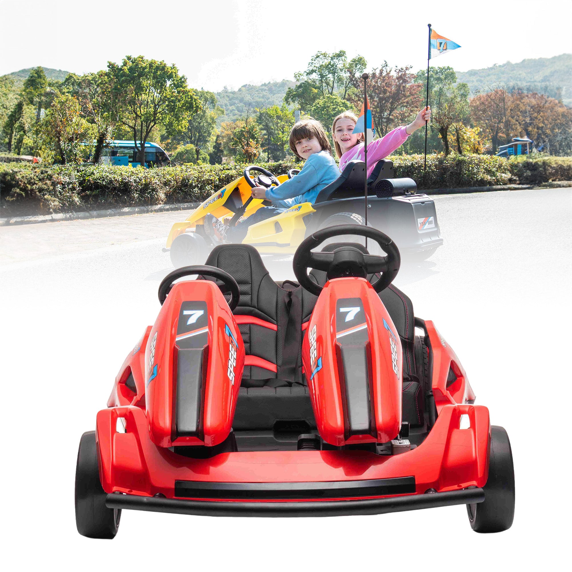 MaxLiftz 750 Duo 48V Ride on Kart With 600W Motor / 2 Seater
