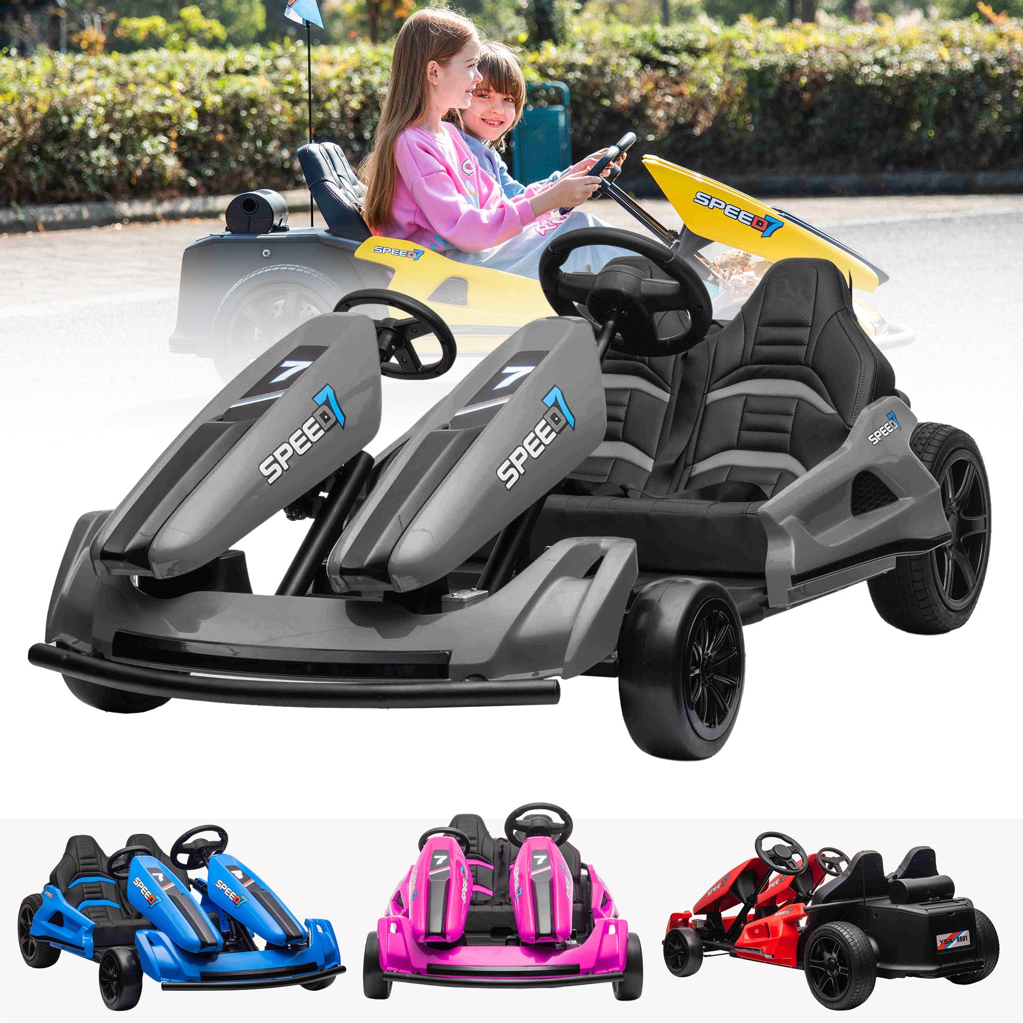 MaxLiftz 750 Duo 48V Ride on Kart With 600W Motor / 2 Seater