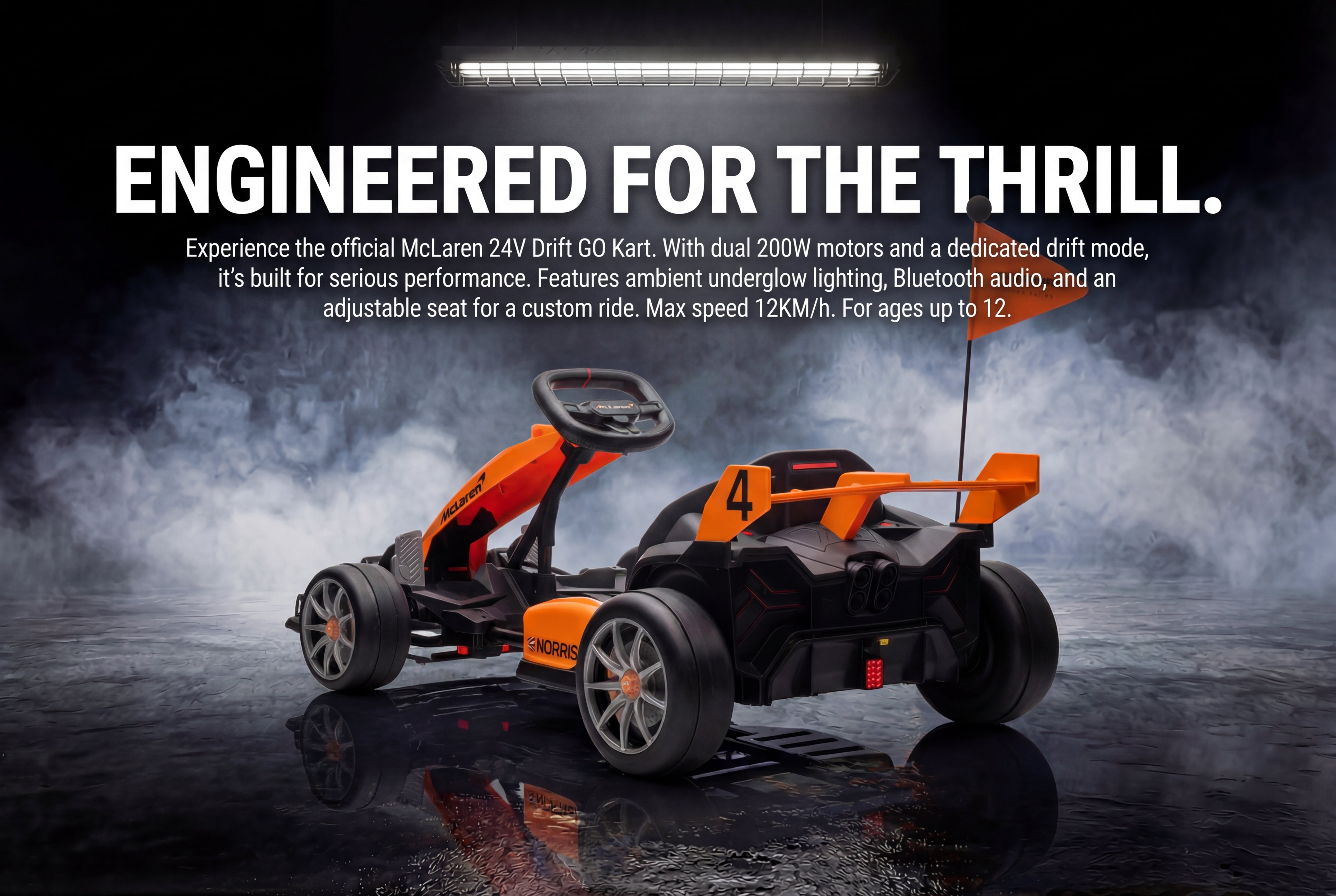 Mclaren Drift GO Kart