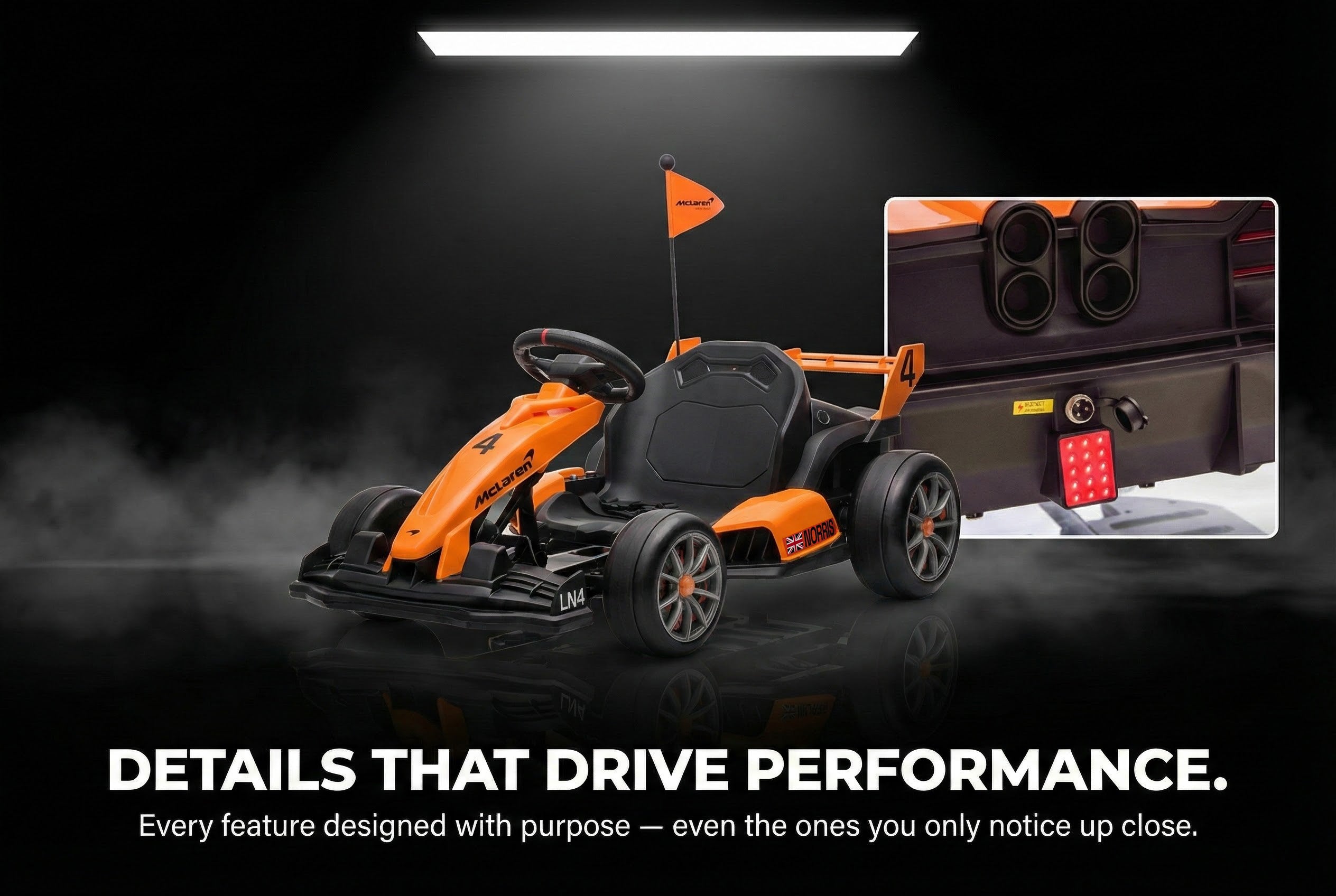 Mclaren Drift GO Kart