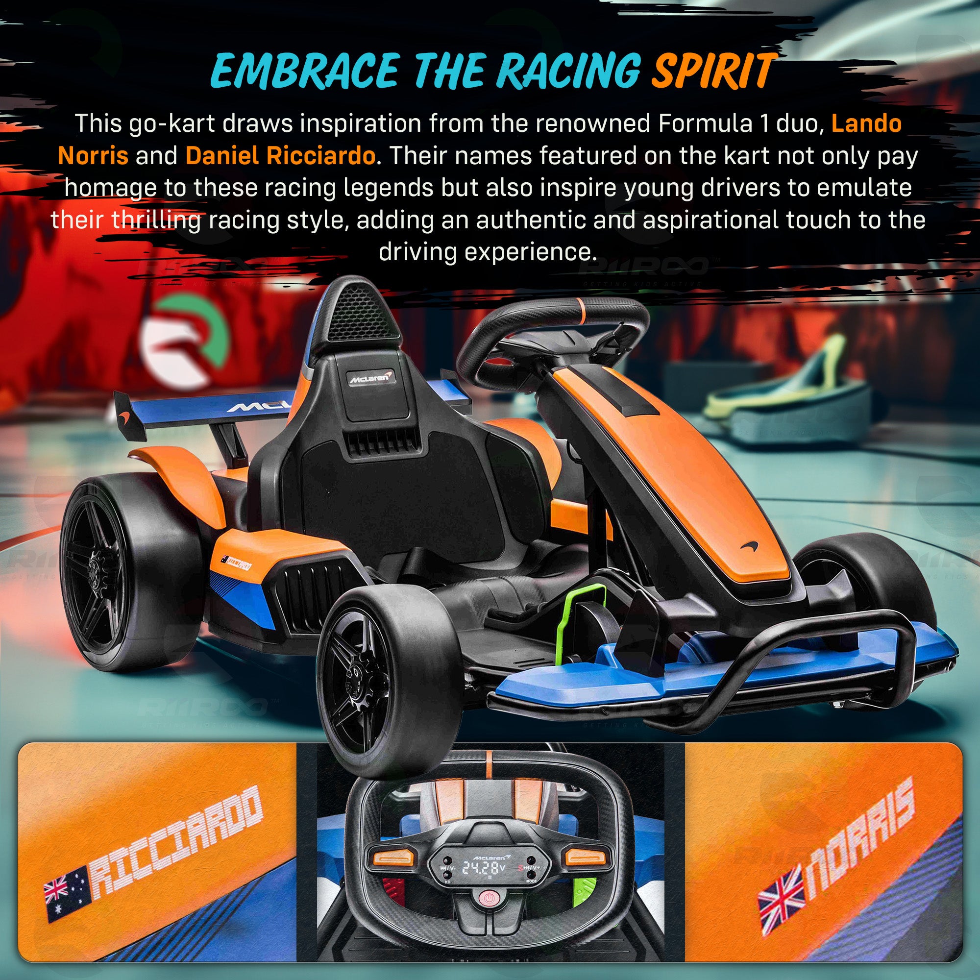 24V McLaren Drift Kart