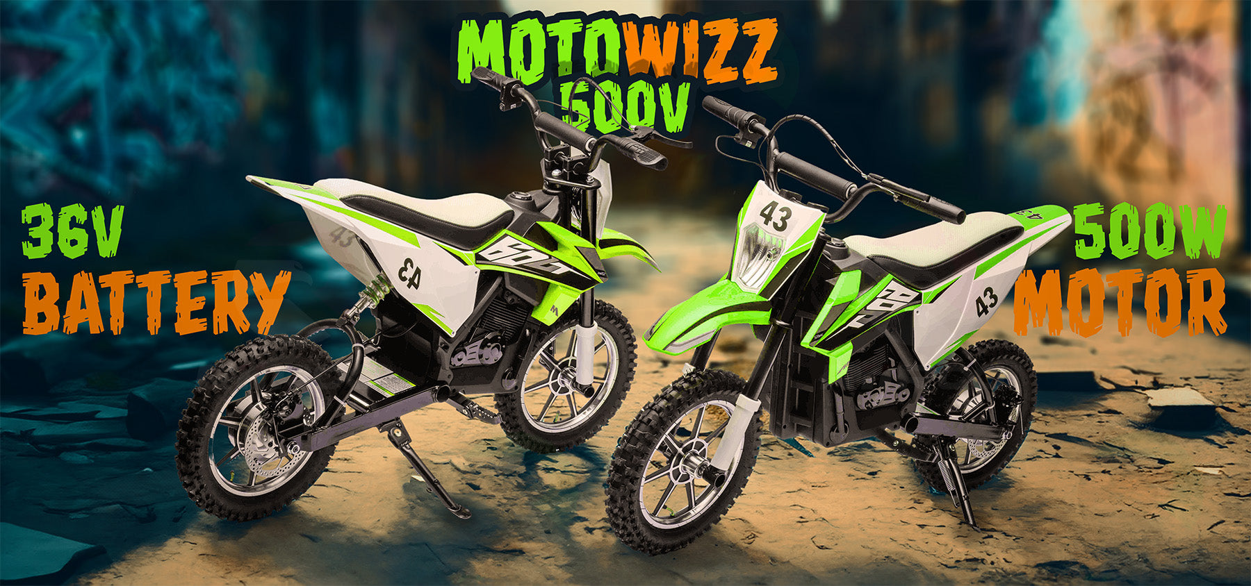 MotoWizz™ 36 V 500 W