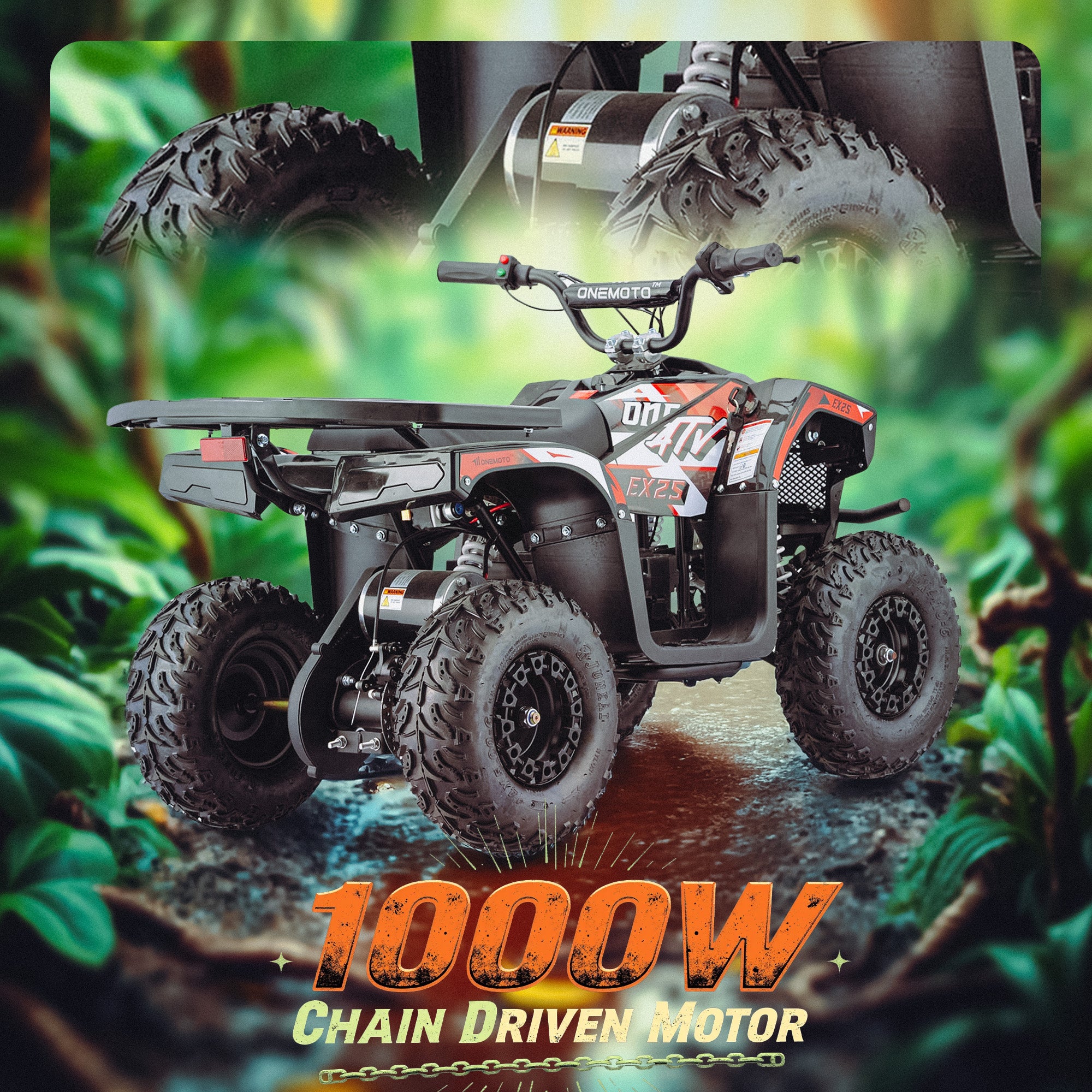 1000w ATV Bike - OneATV™ | EX2S (FREE ASSEMBLY)