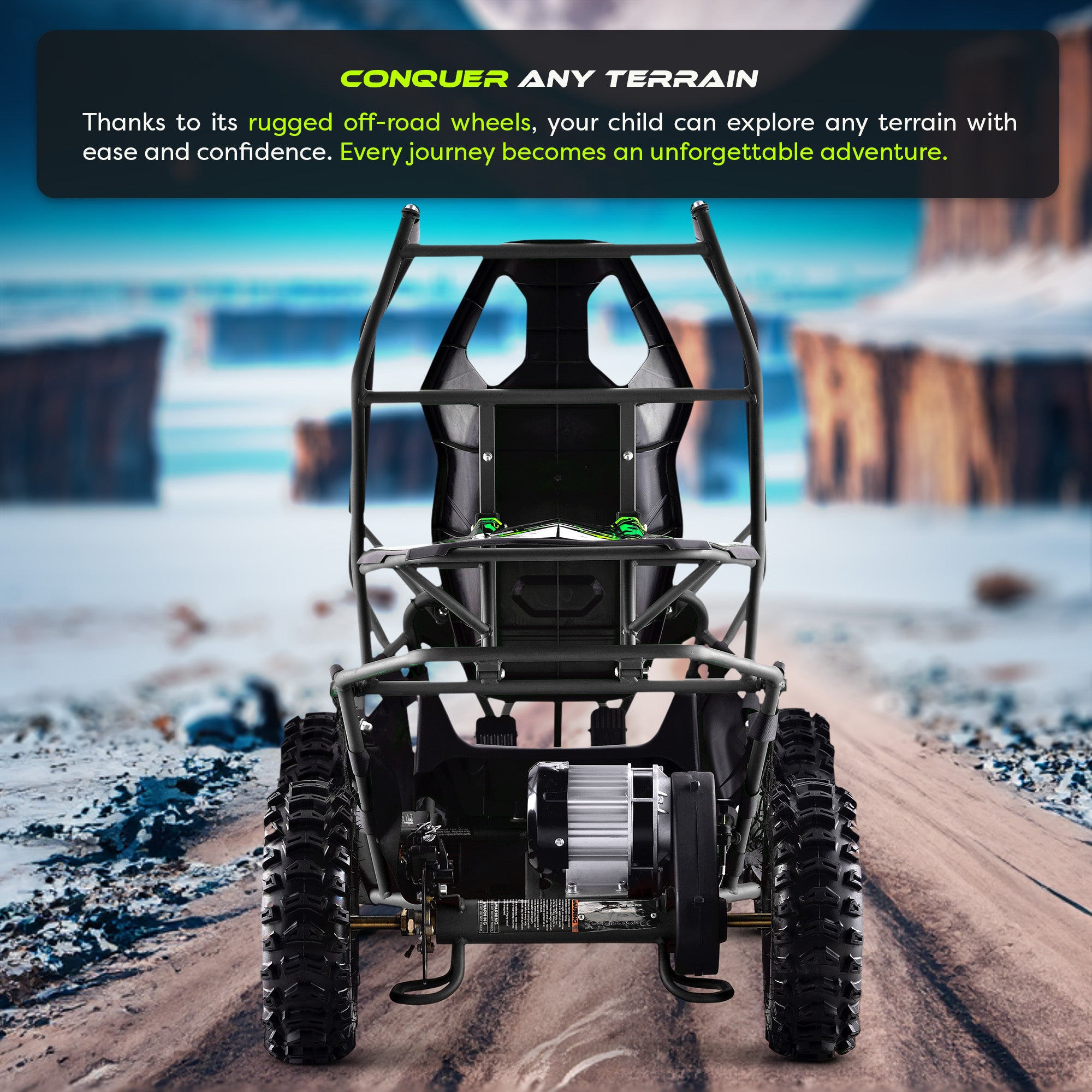OneBuggy™ | EX2S | 1000W | 36V | Electric UTV Buggy