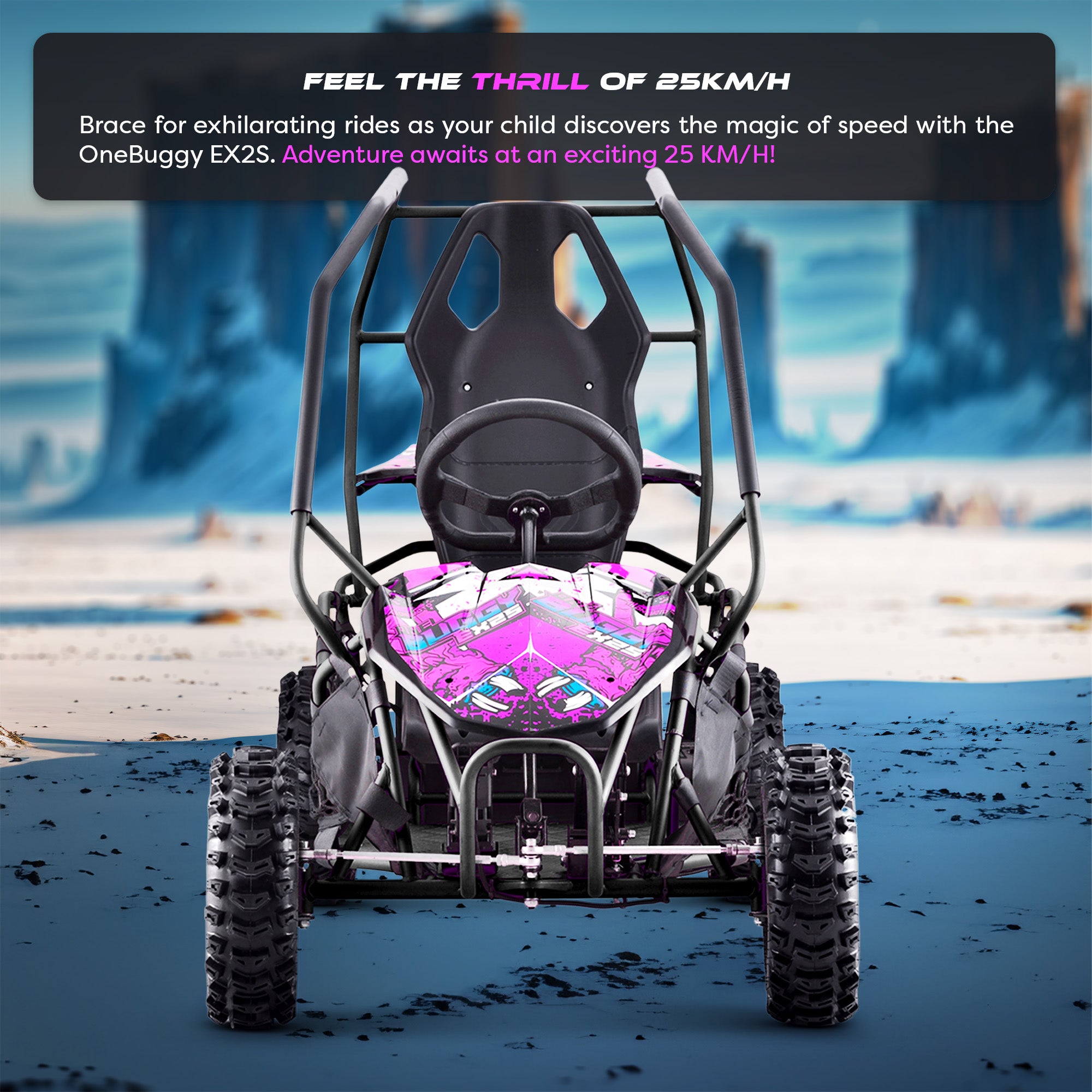 OneBuggy™ | EX2S | 1000W | 36V | Electric UTV Buggy