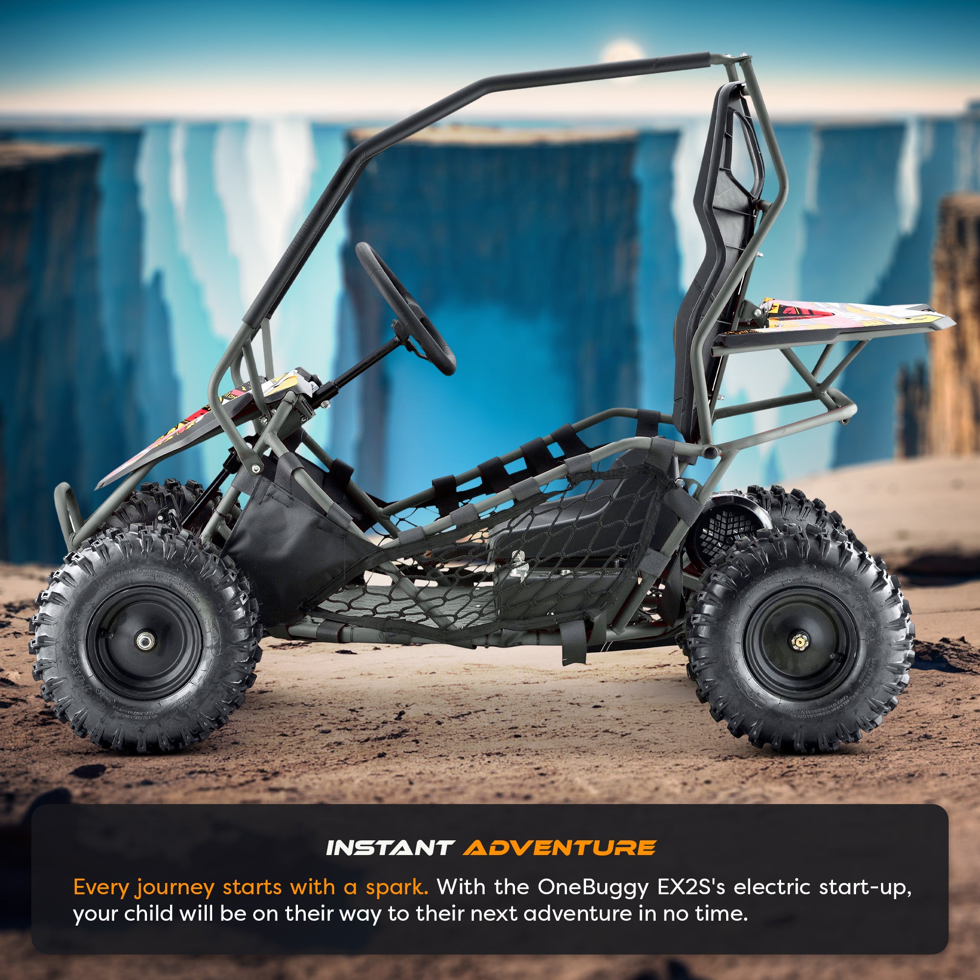 OneBuggy™ | EX2S | 1000W | 36V | Electric UTV Buggy