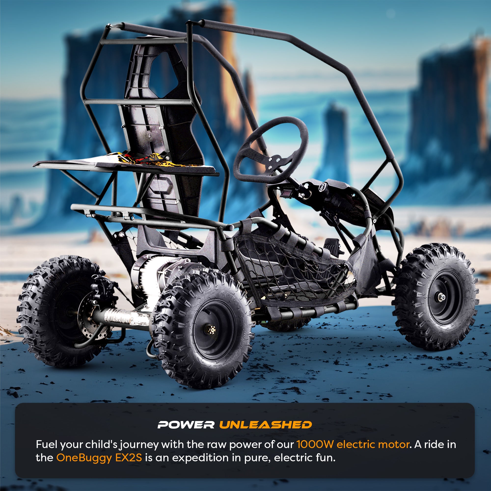 OneBuggy™ | EX2S | 1000W | 36V | Electric UTV Buggy