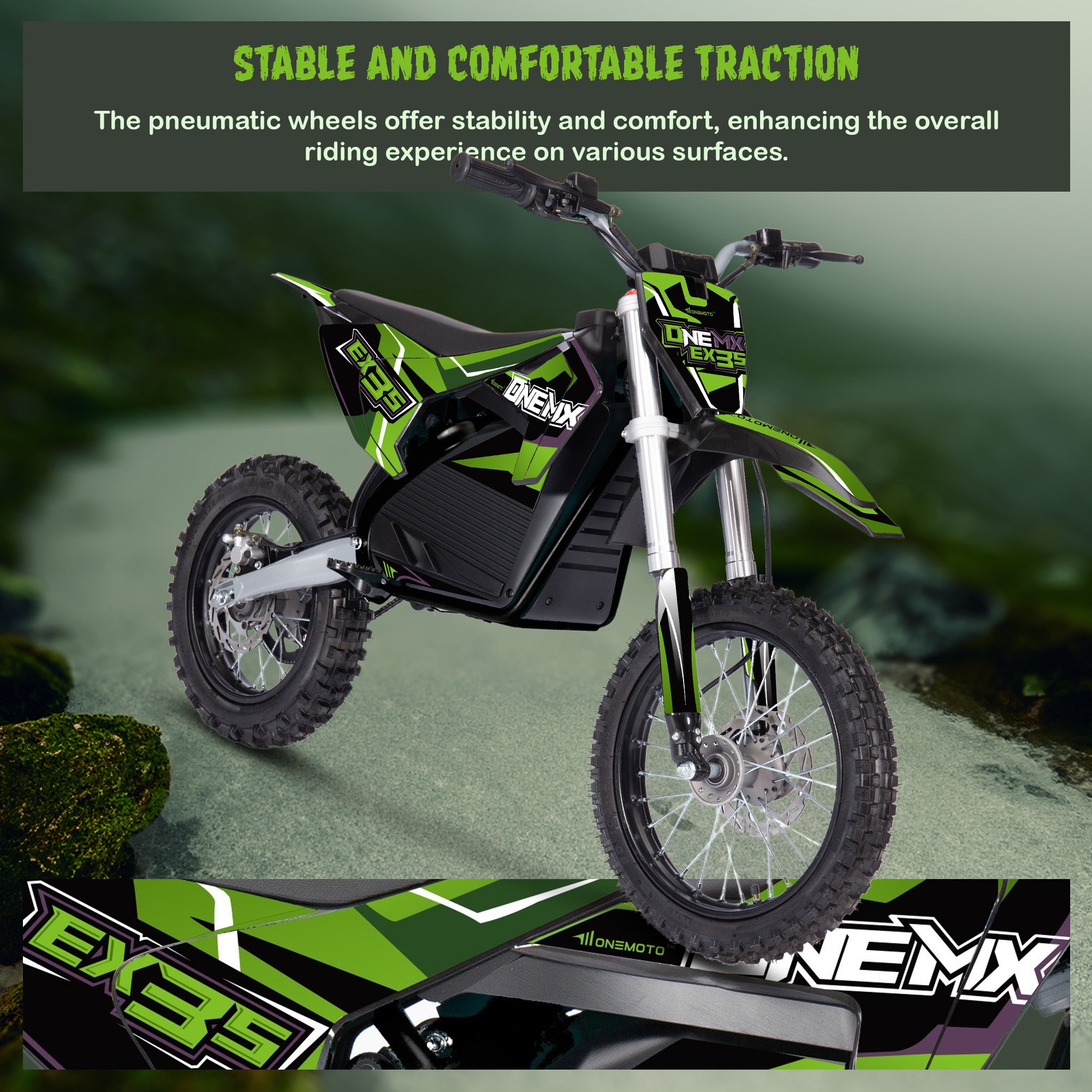 48V 1600W Lithium Electric Dirt Bike | OneMX™ EX3S