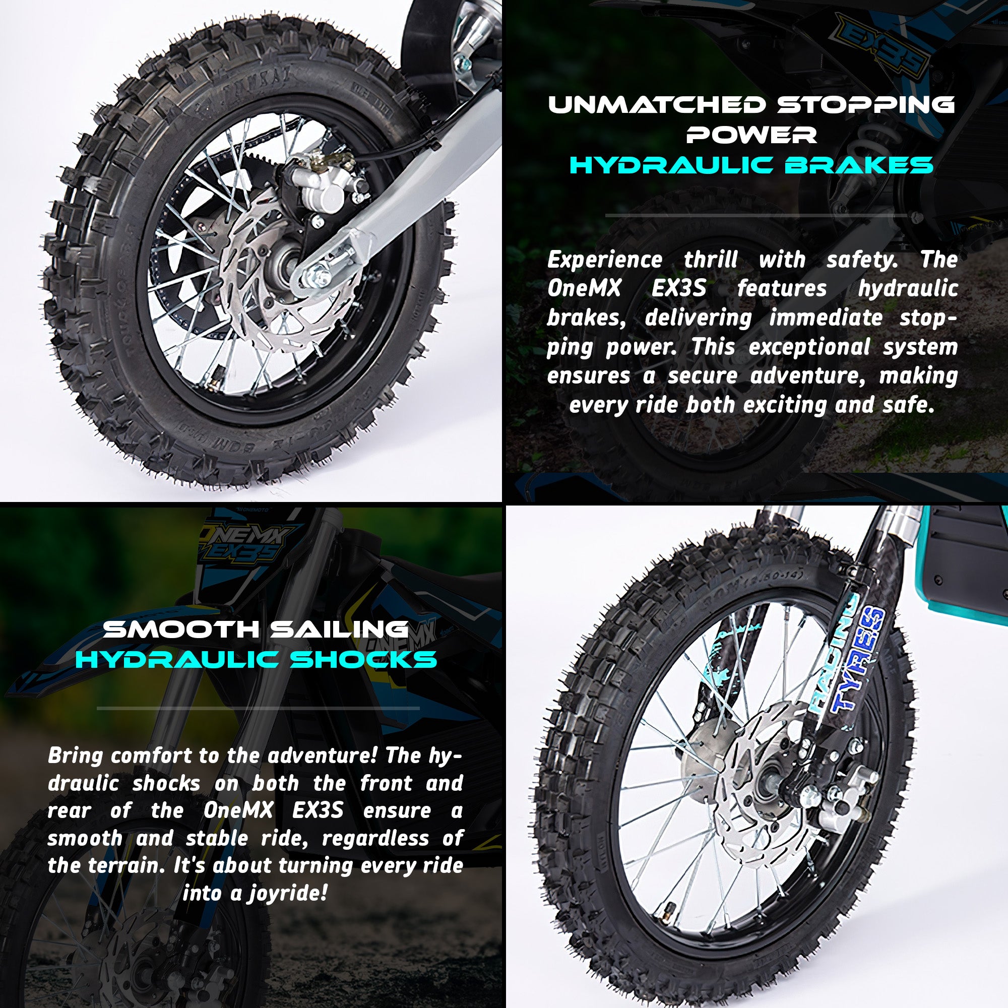 48V 1600W Lithium Electric Dirt Bike | OneMX™ EX3S