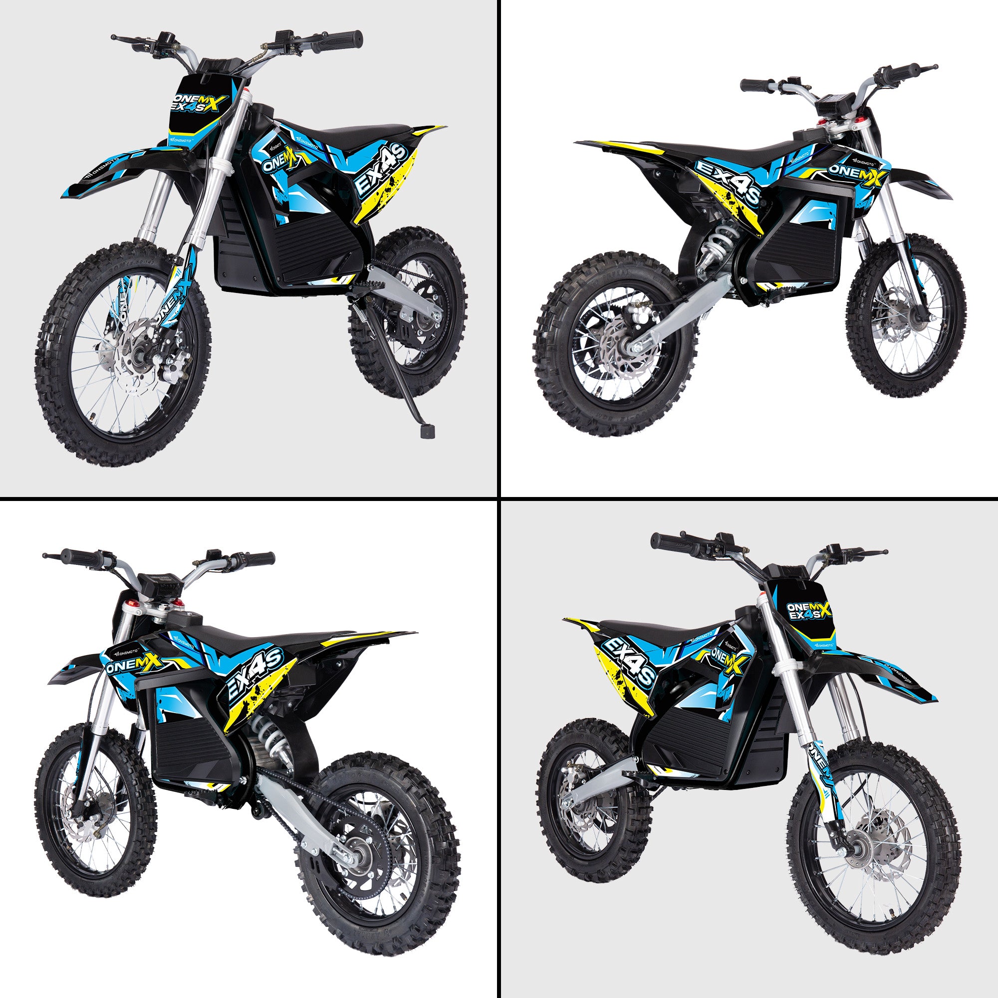 2000 W Dirtbike, 60 V, Lithiumelektrisch