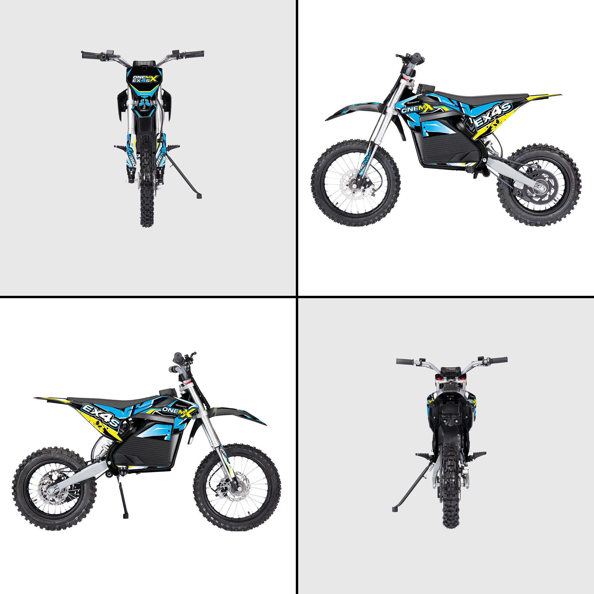 2000 W Dirtbike, 60 V, Lithiumelektrisch