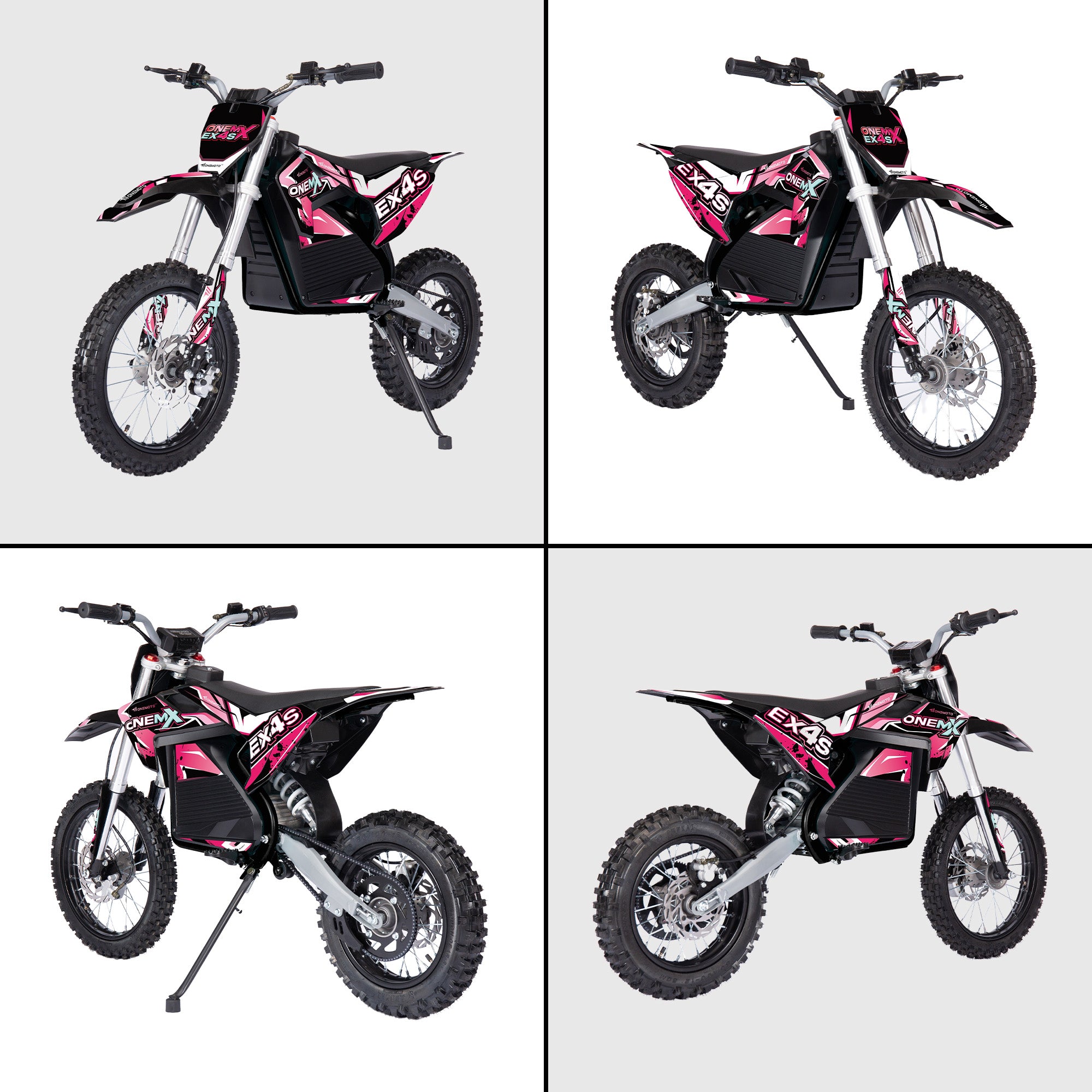 2000 W Dirtbike, 60 V, Lithiumelektrisch