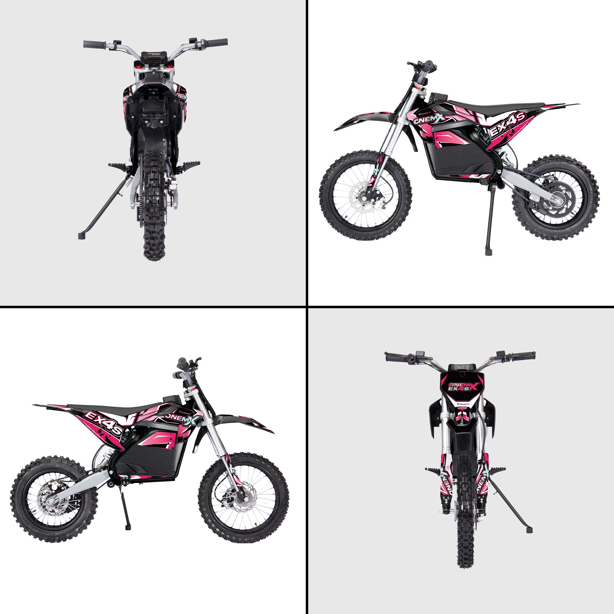 2000 W Dirtbike, 60 V, Lithiumelektrisch