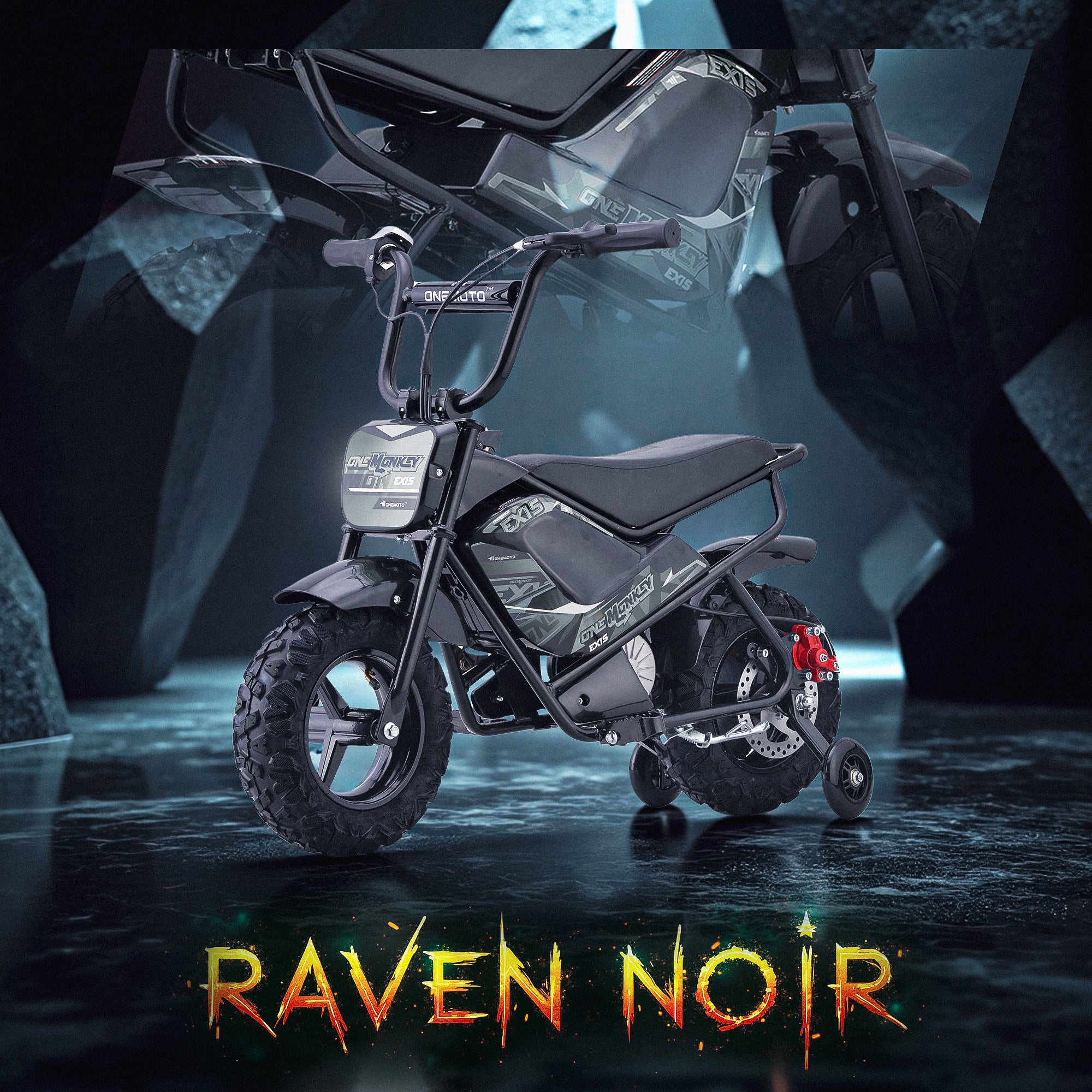 24V 250W Electric Kids Mini Monkey Motorbike |  OneMonkey™ EX1S