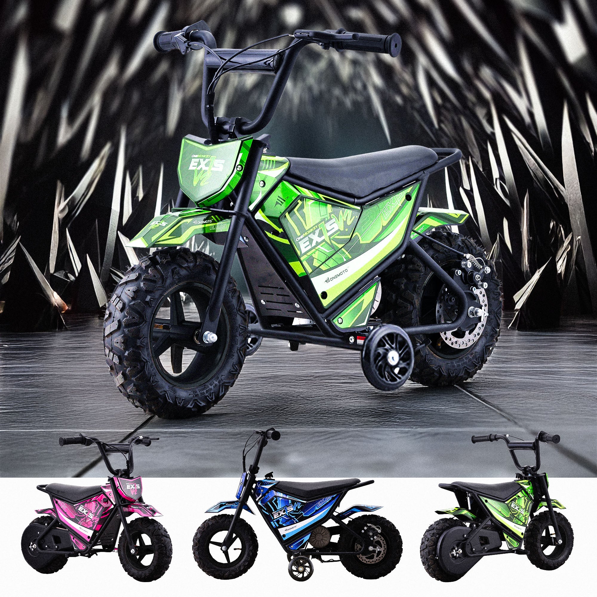 OneMonkey EX1SV2 Electric Scooter 250W Motor, 21km/h Max Speed