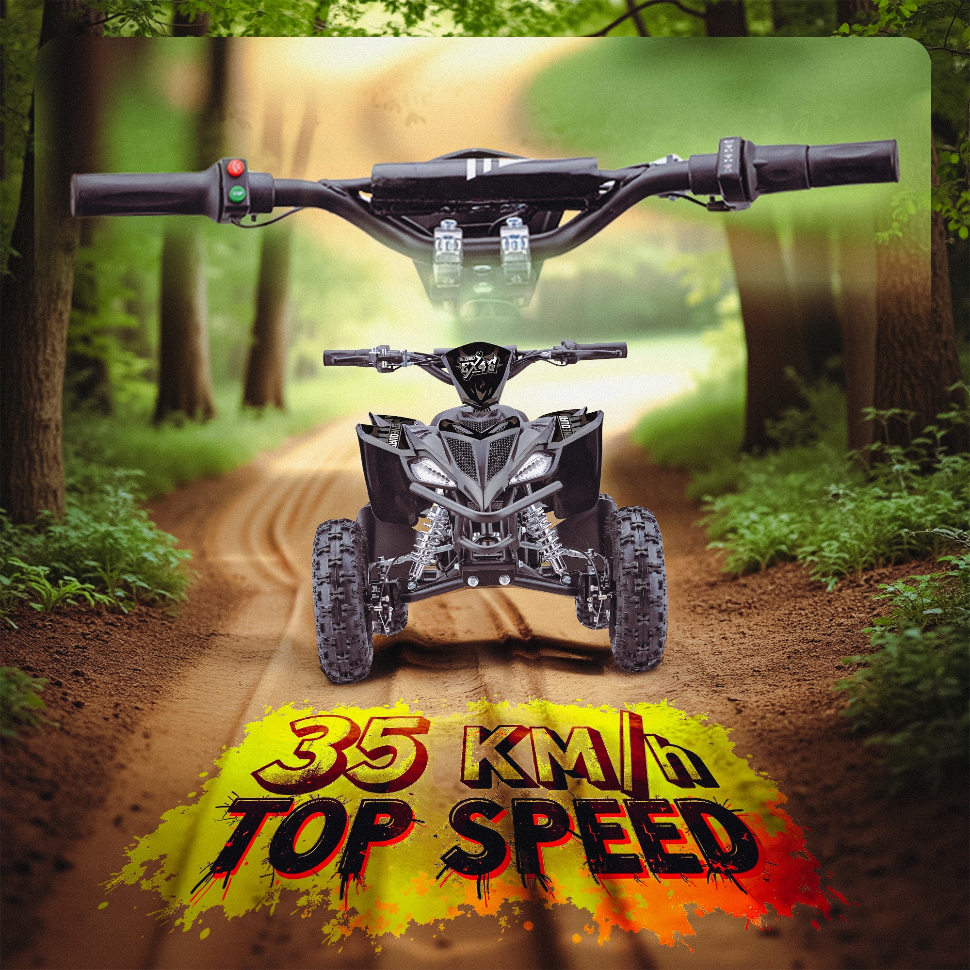 1000w | 36V Quad Bike - OneQuad™ | EX4S