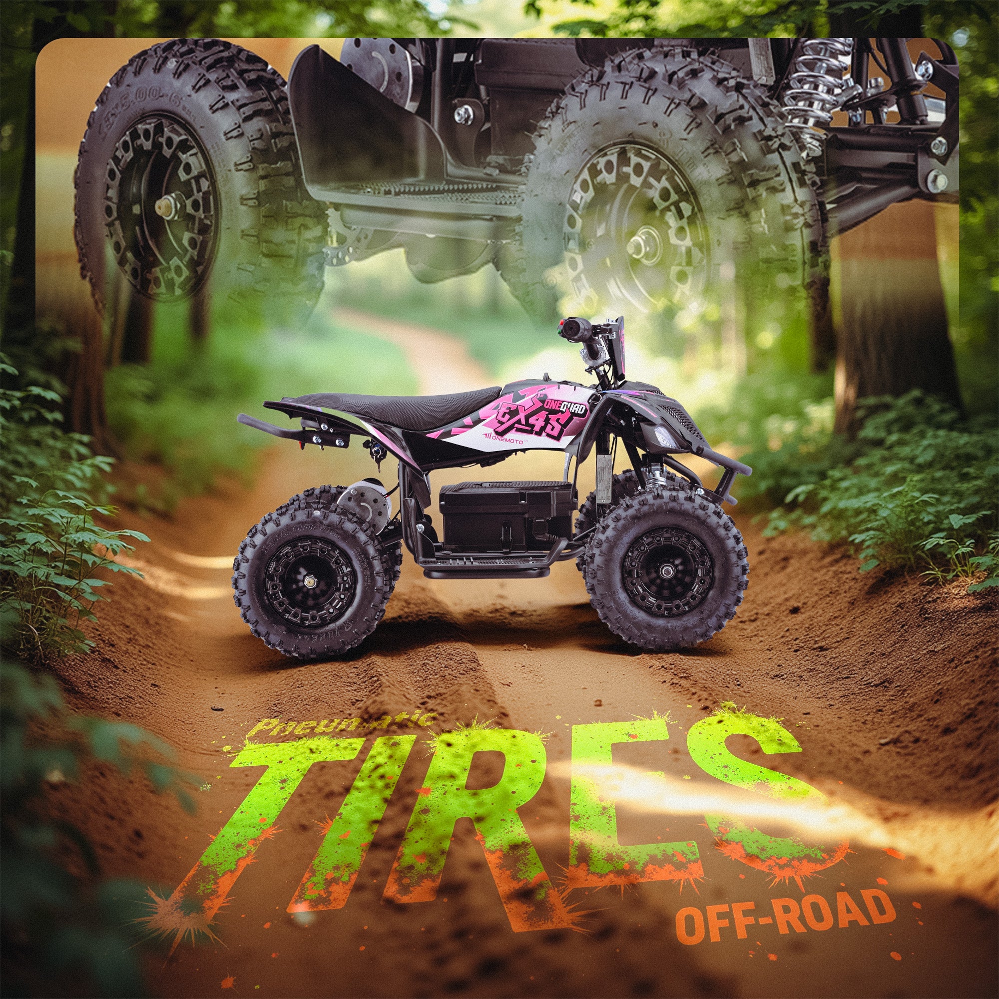 1000w | 36V Quad Bike - OneQuad™ | EX4S