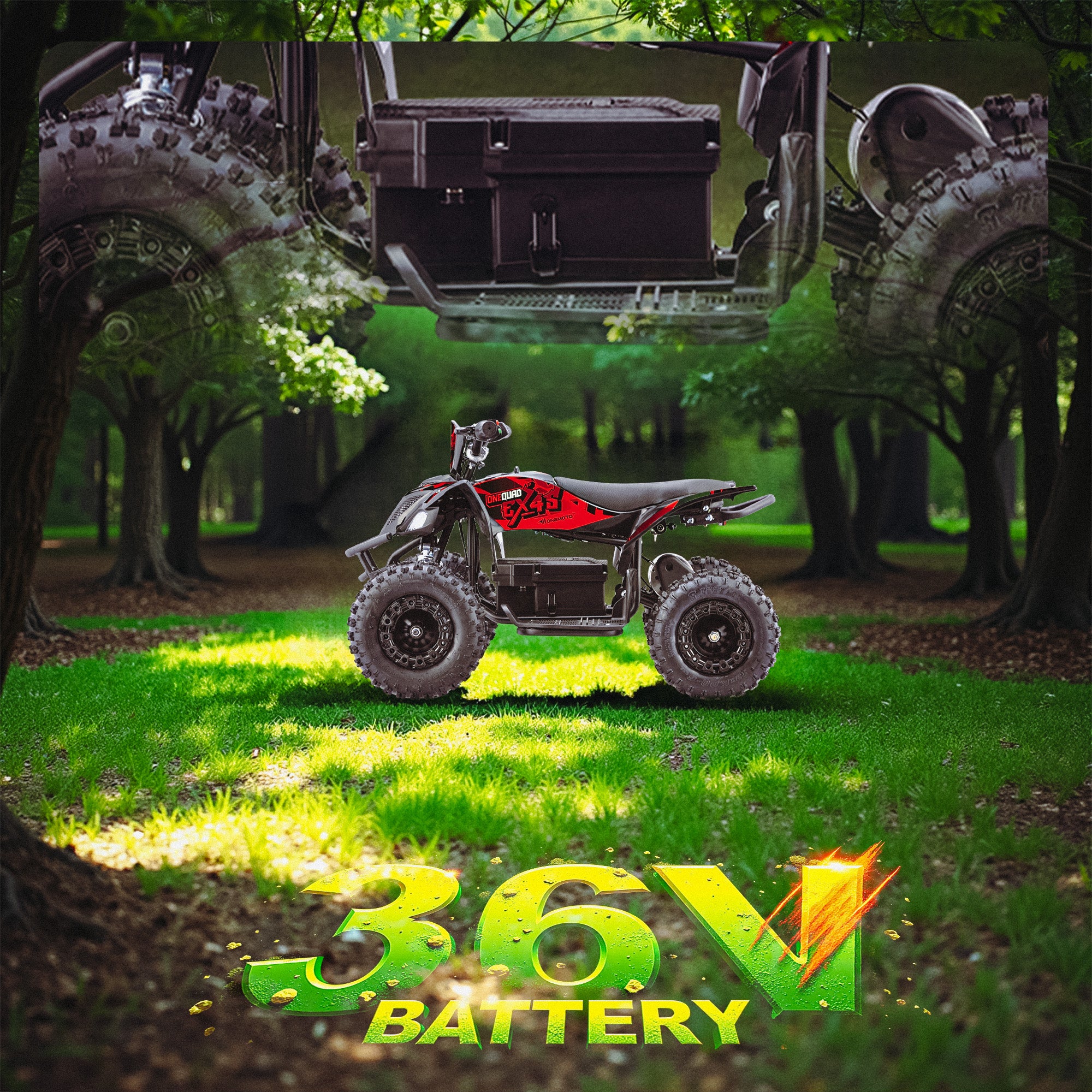 1000w | 36V Quad Bike - OneQuad™ | EX4S