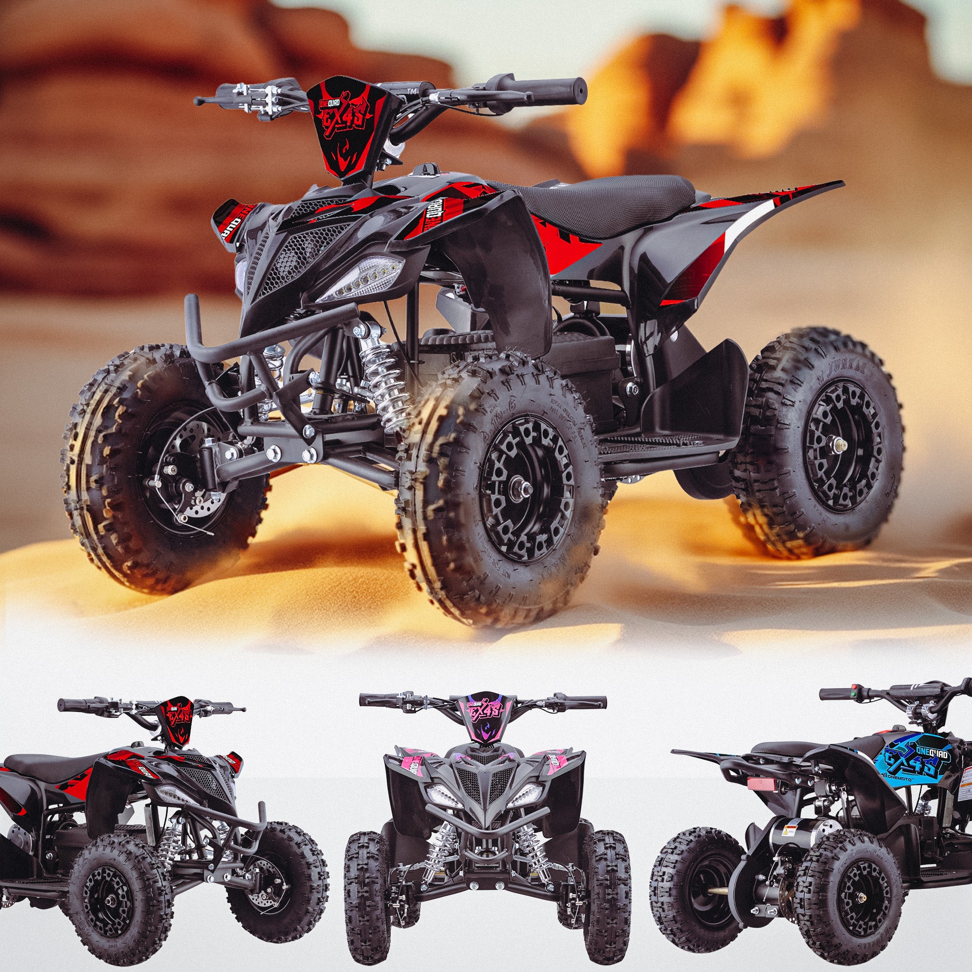 1000w | 36V Quad Bike - OneQuad™ | EX4S