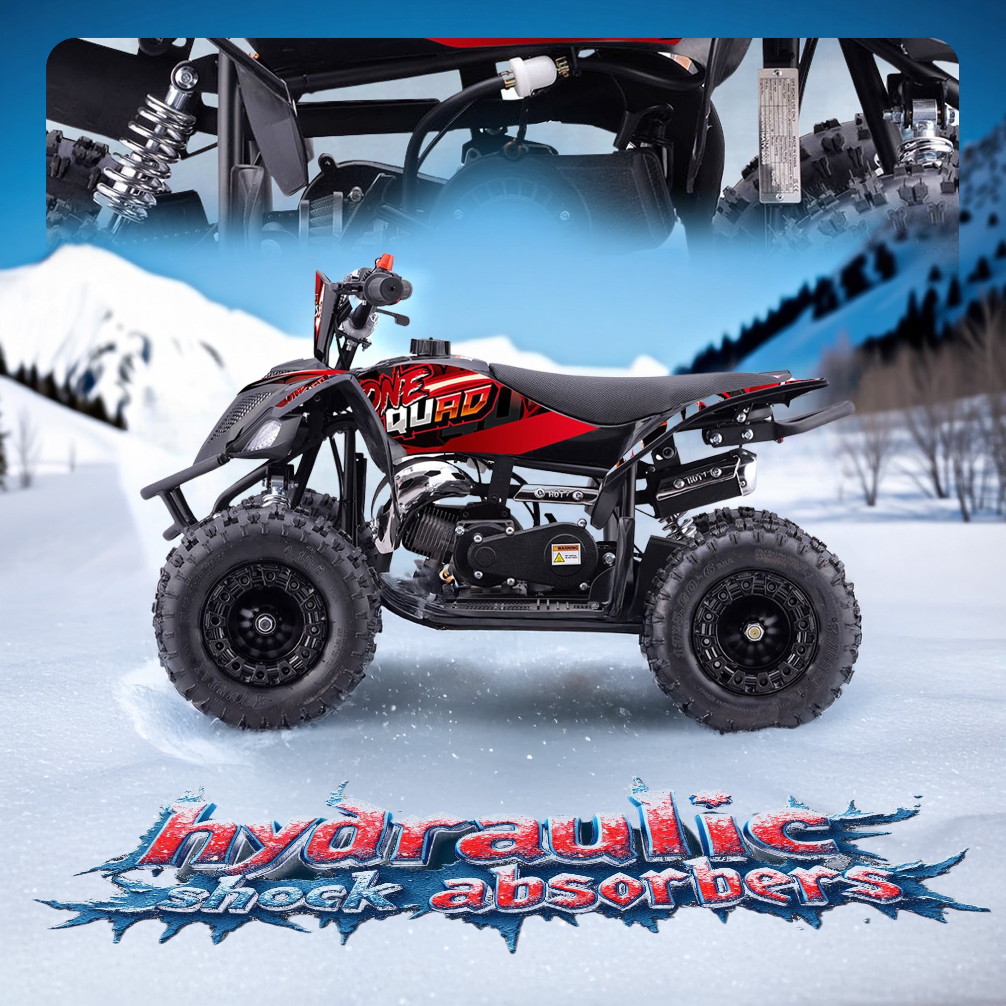 50cc 2-Stroke Kids Mini Quad Bike | OneQuad PX1SX