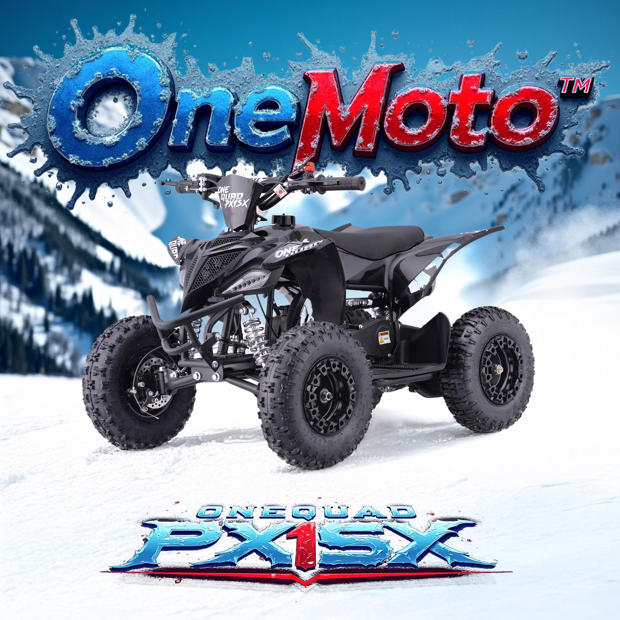 50cc 2-Stroke Kids Mini Quad Bike | OneQuad PX1SX