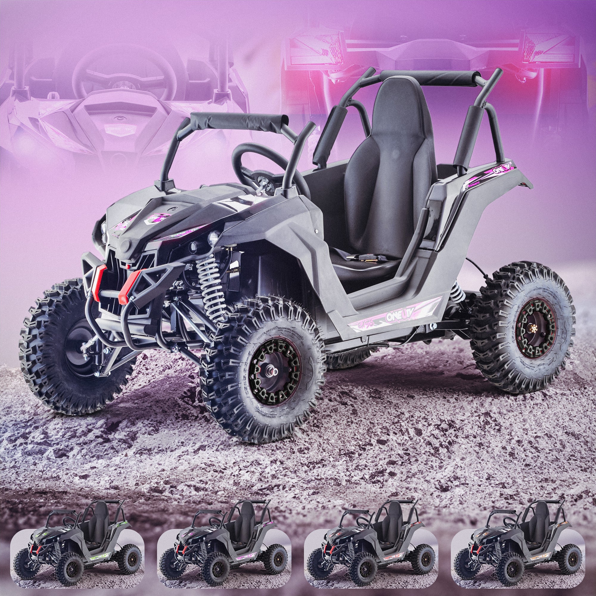 48V/12AH 12000W MaxPow Kids Electric Off Road Buggy | OneUTV™ EX3S