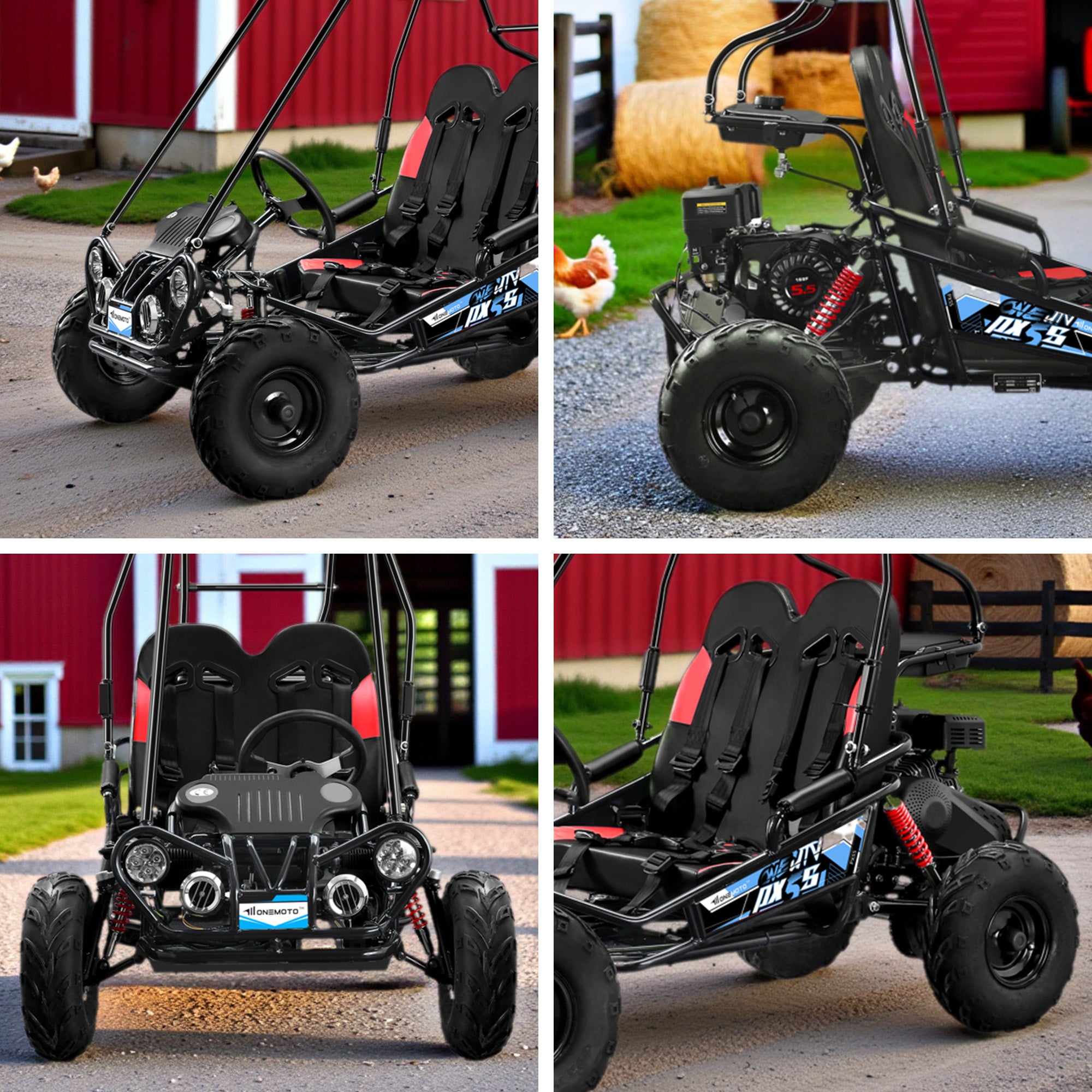 OneUTV™ | PX5S | 163cc | 4-Stroke | Petrol UTV Buggy