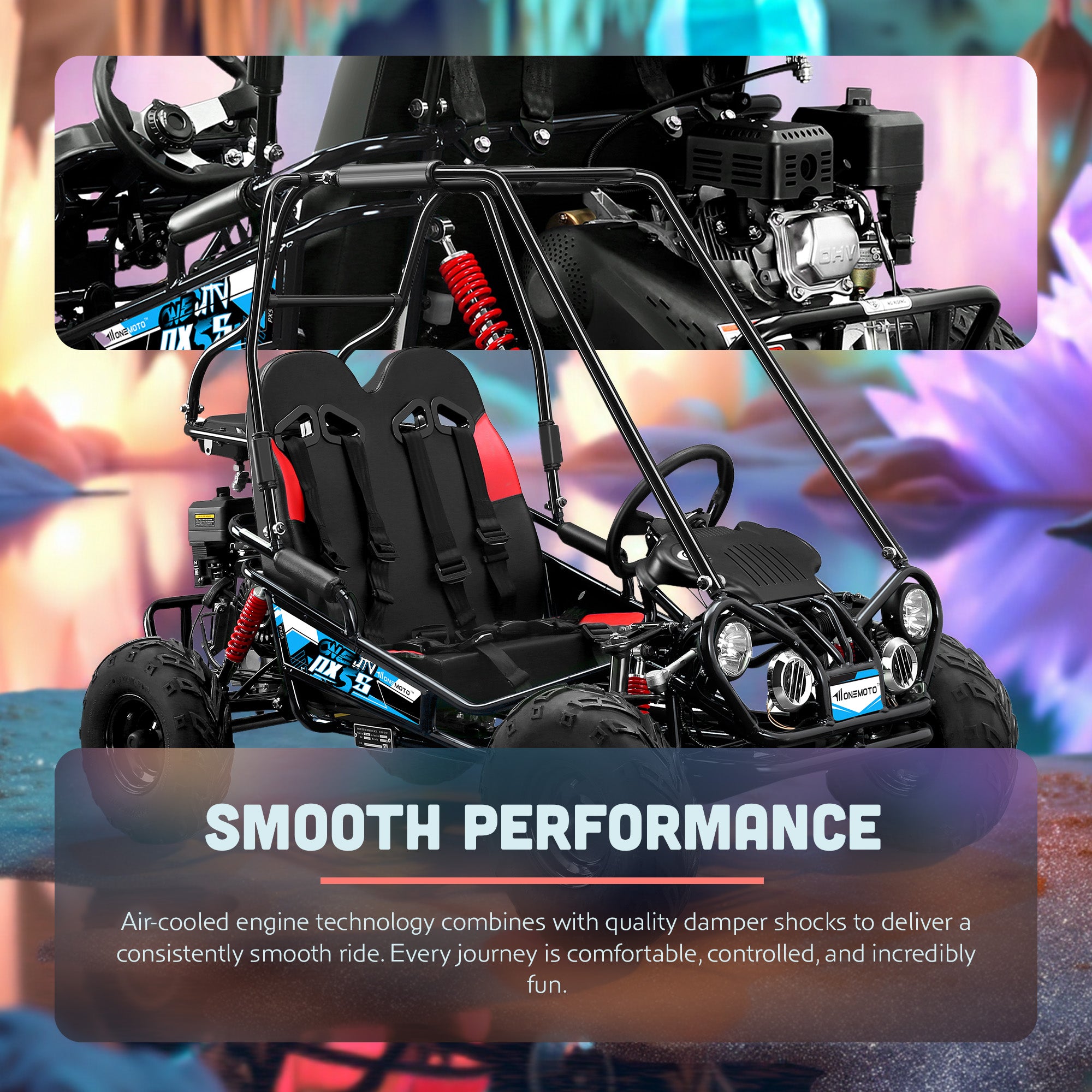 OneUTV™ | PX5S | 163cc | 4-Stroke | Petrol UTV Buggy